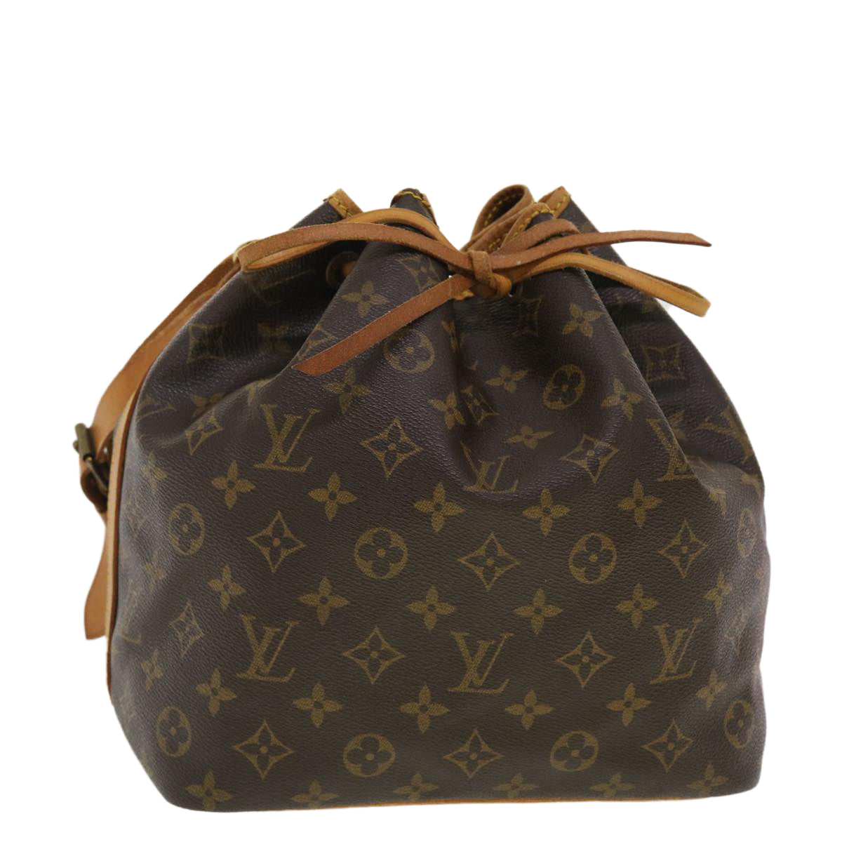 LOUIS VUITTON Monogram Petit Noe Shoulder Bag M42226 LV Auth bs4833