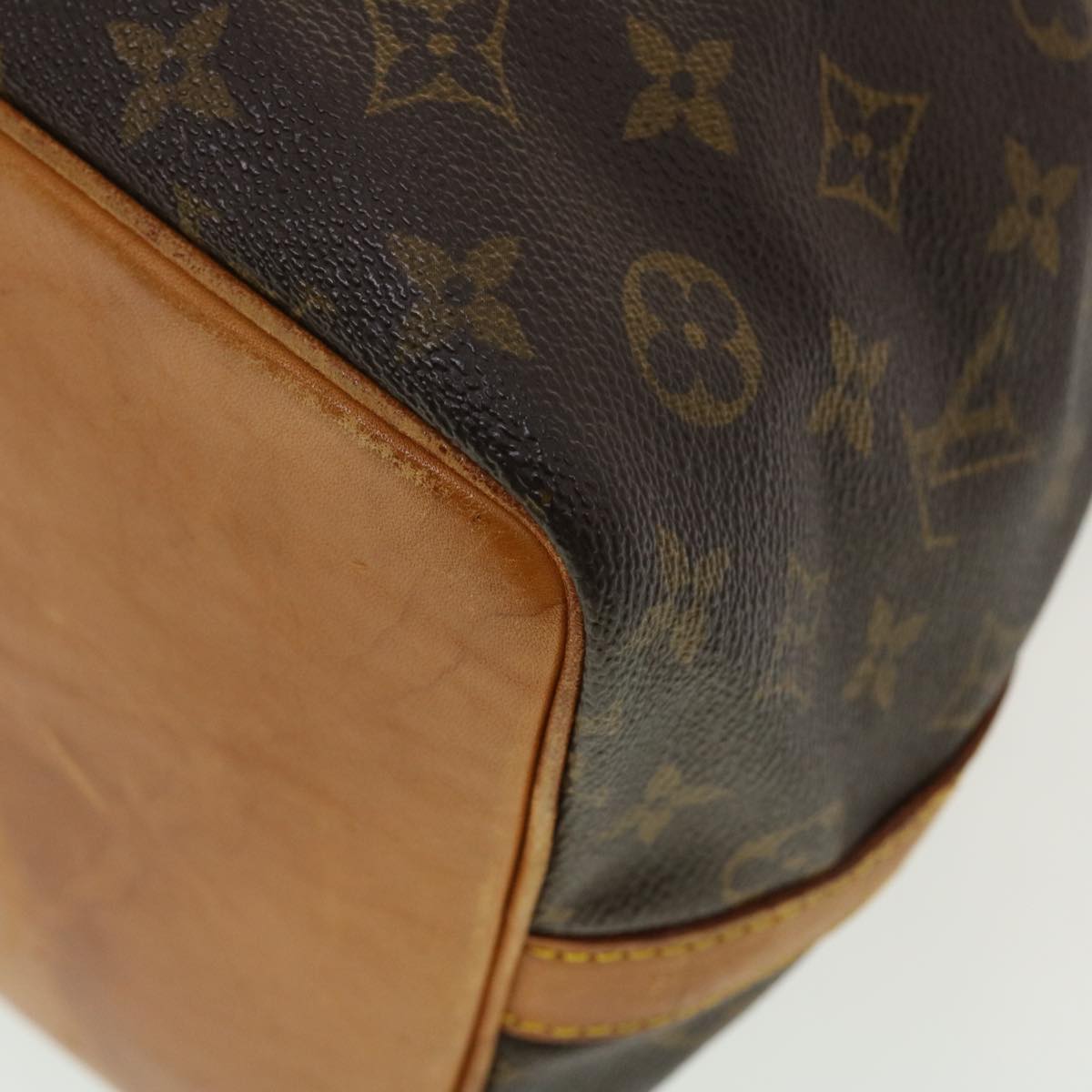 LOUIS VUITTON Monogram Petit Noe Shoulder Bag M42226 LV Auth bs4833