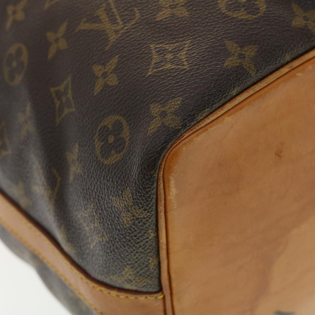 LOUIS VUITTON Monogram Petit Noe Shoulder Bag M42226 LV Auth bs4833