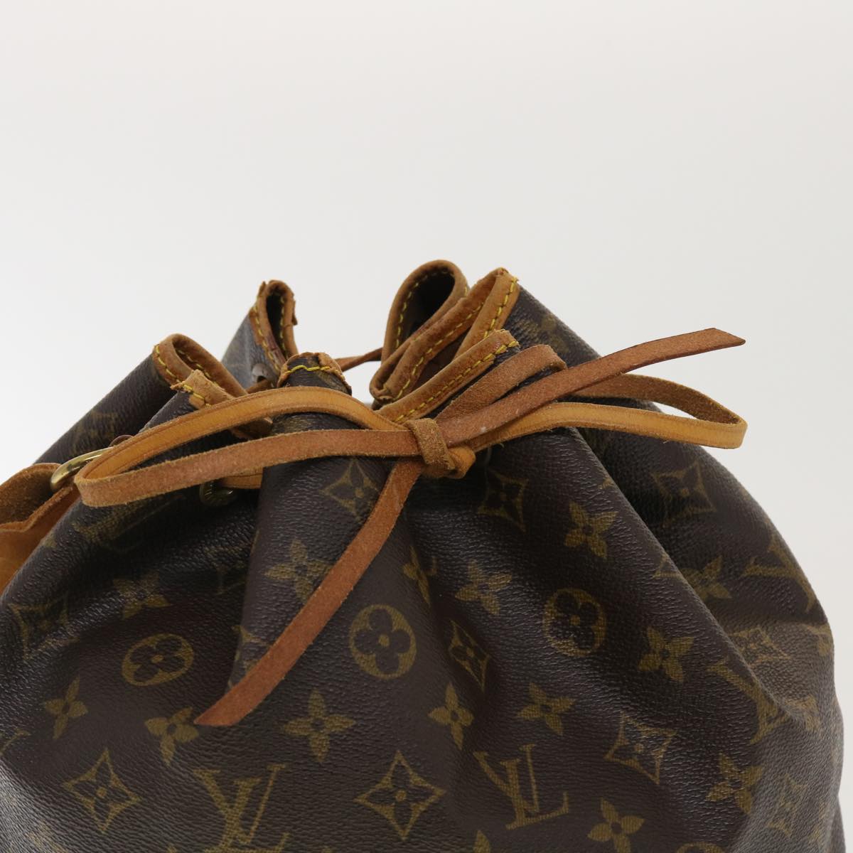 LOUIS VUITTON Monogram Petit Noe Shoulder Bag M42226 LV Auth bs4833