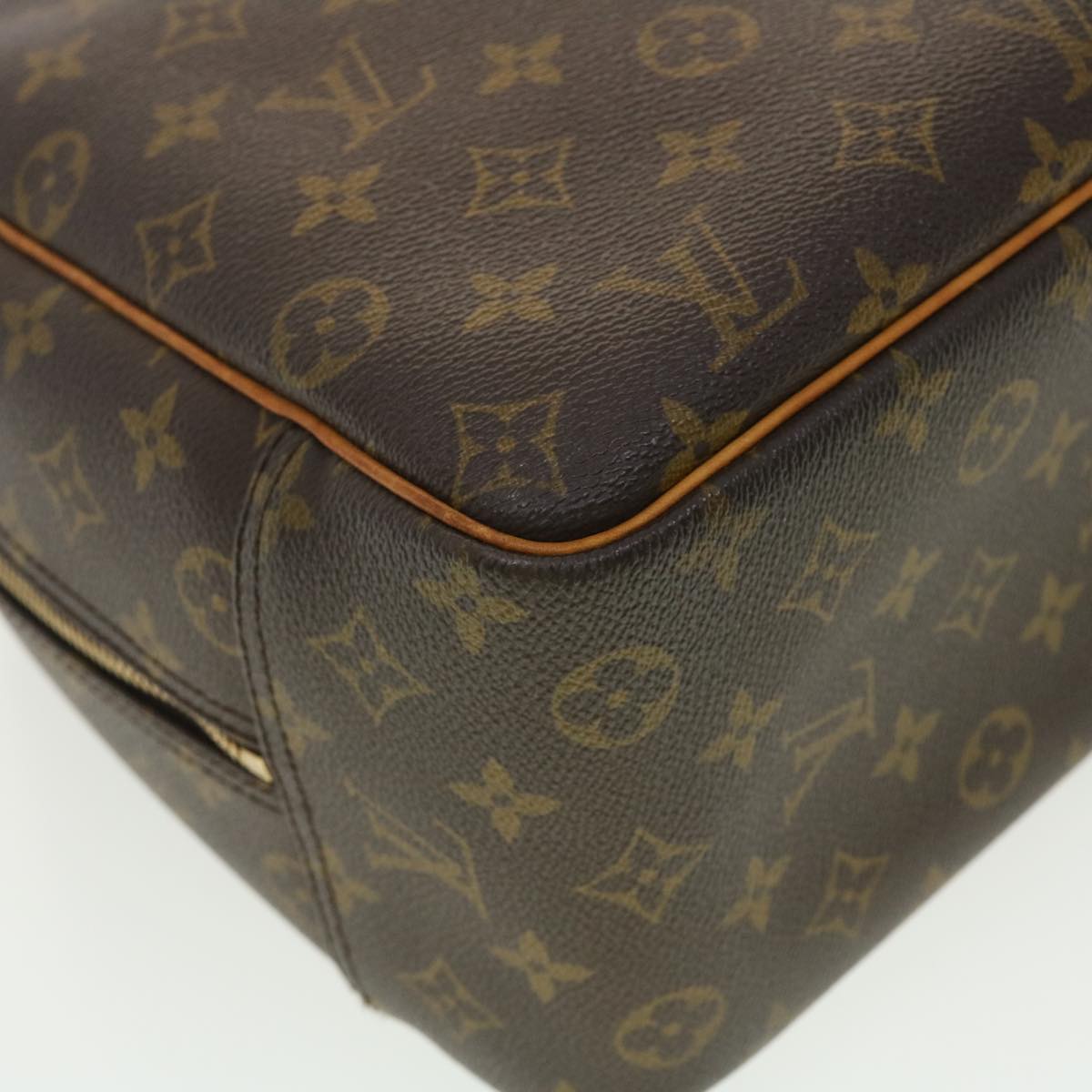 LOUIS VUITTON Monogram Deauville Hand Bag M47270 LV Auth bs4834