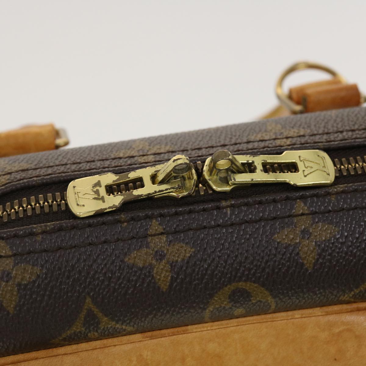 LOUIS VUITTON Monogram Deauville Hand Bag M47270 LV Auth bs4834