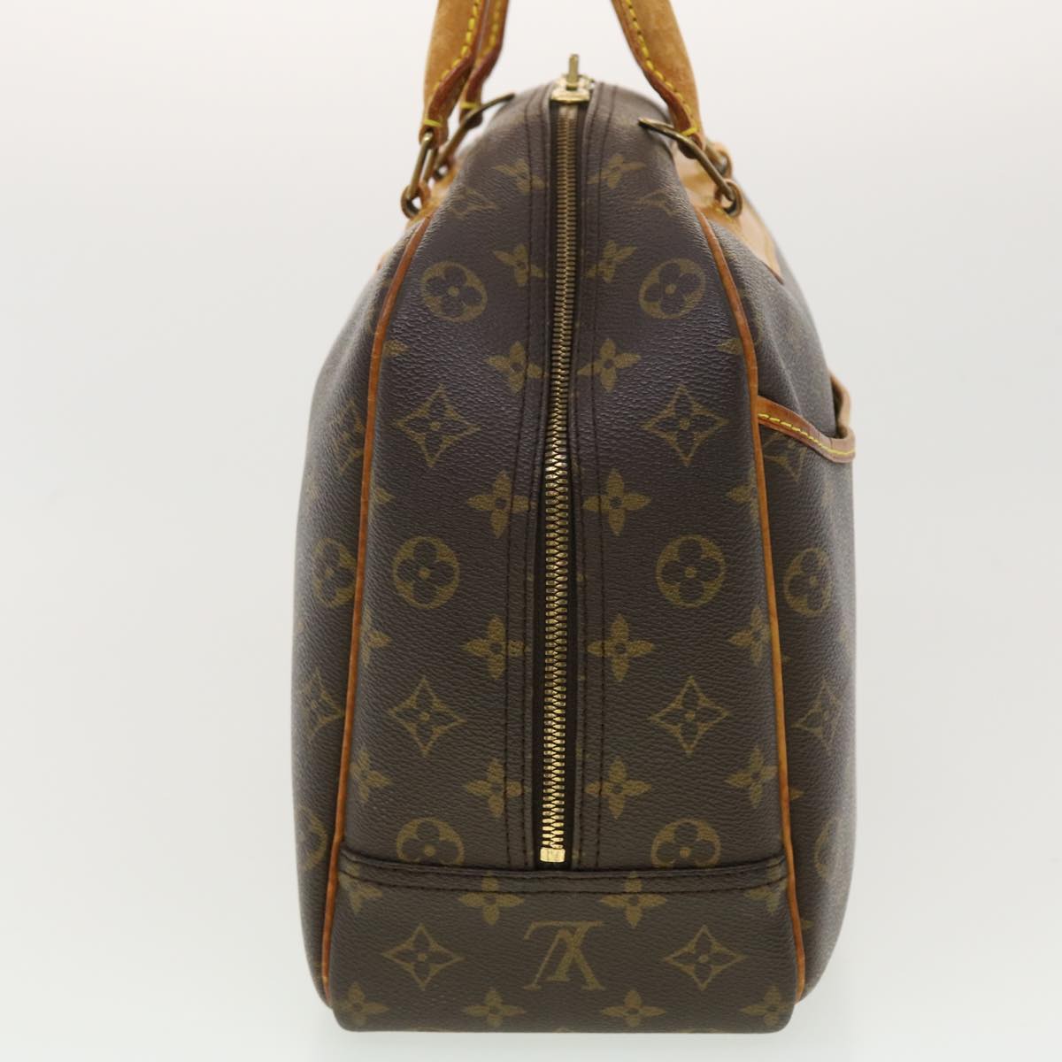 LOUIS VUITTON Monogram Deauville Hand Bag M47270 LV Auth bs4834