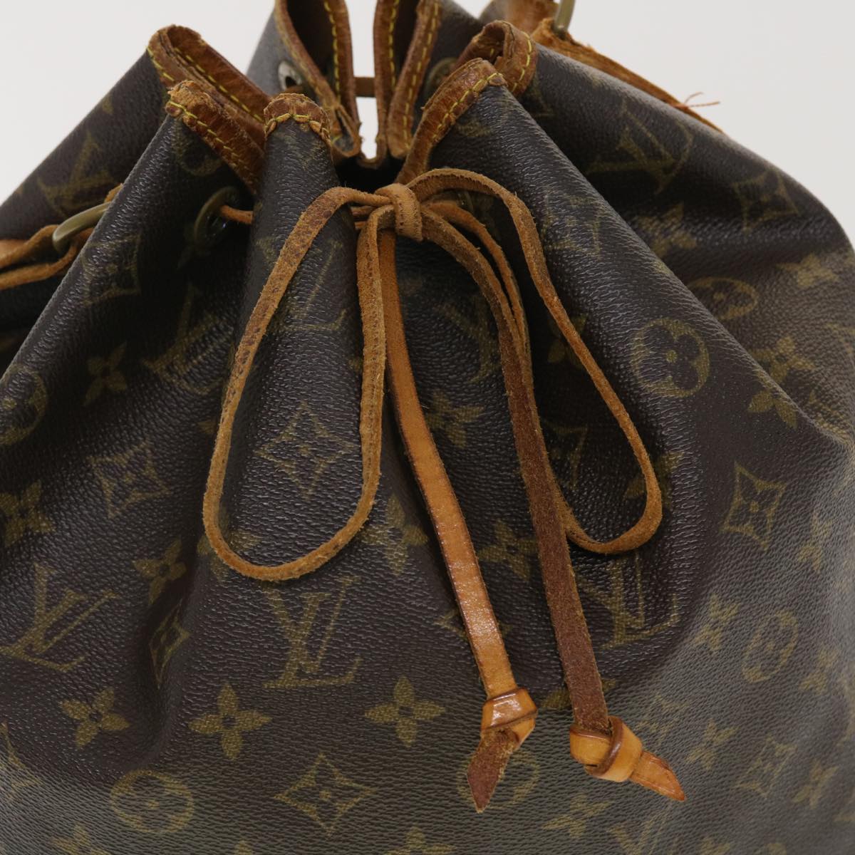 LOUIS VUITTON Monogram Noe Shoulder Bag M42224 LV Auth bs4836