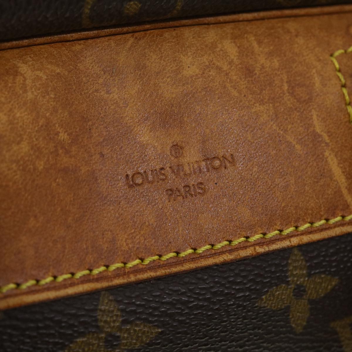 LOUIS VUITTON Monogram Deauville Hand Bag M47270 LV Auth bs4846