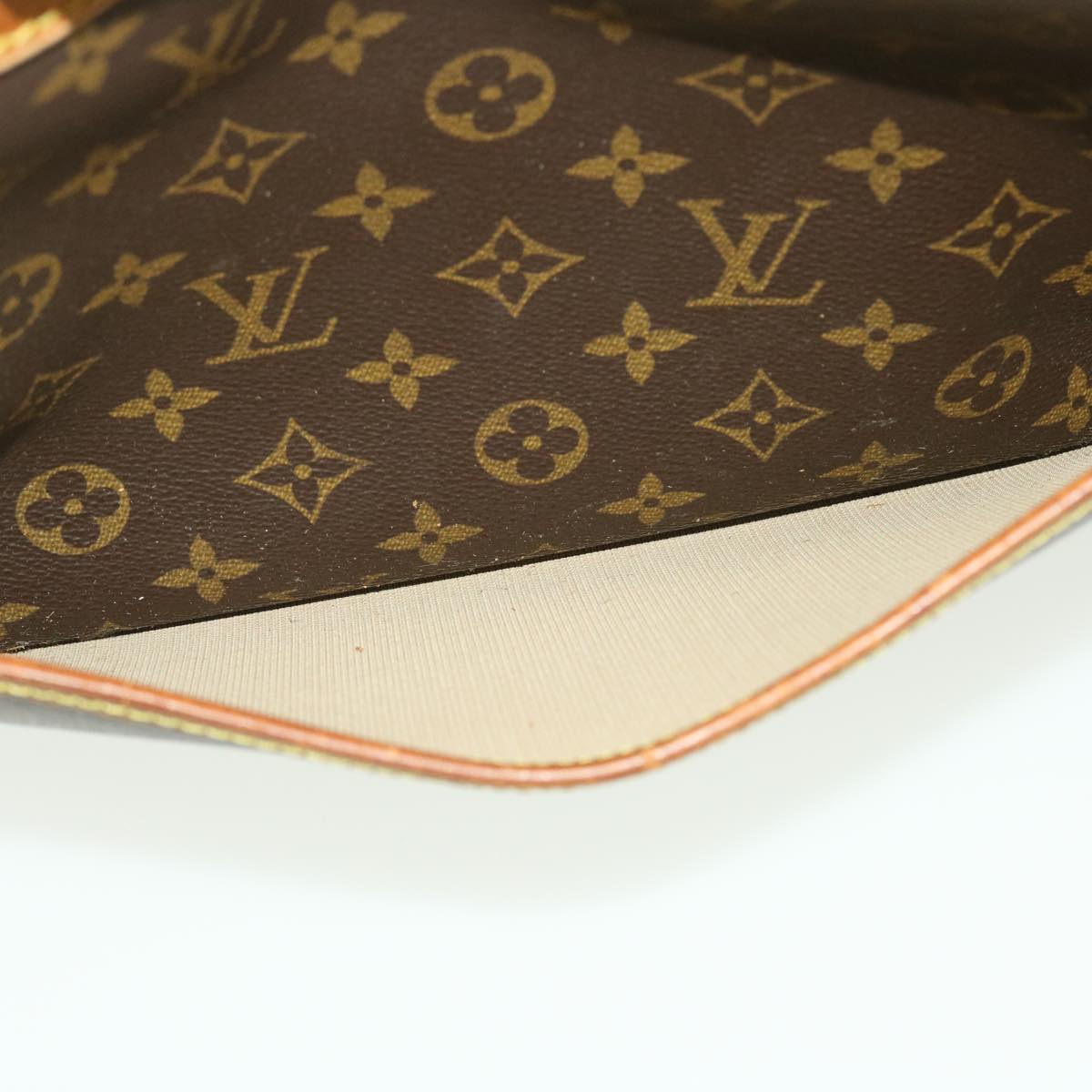 LOUIS VUITTON Monogram Deauville Hand Bag M47270 LV Auth bs4846