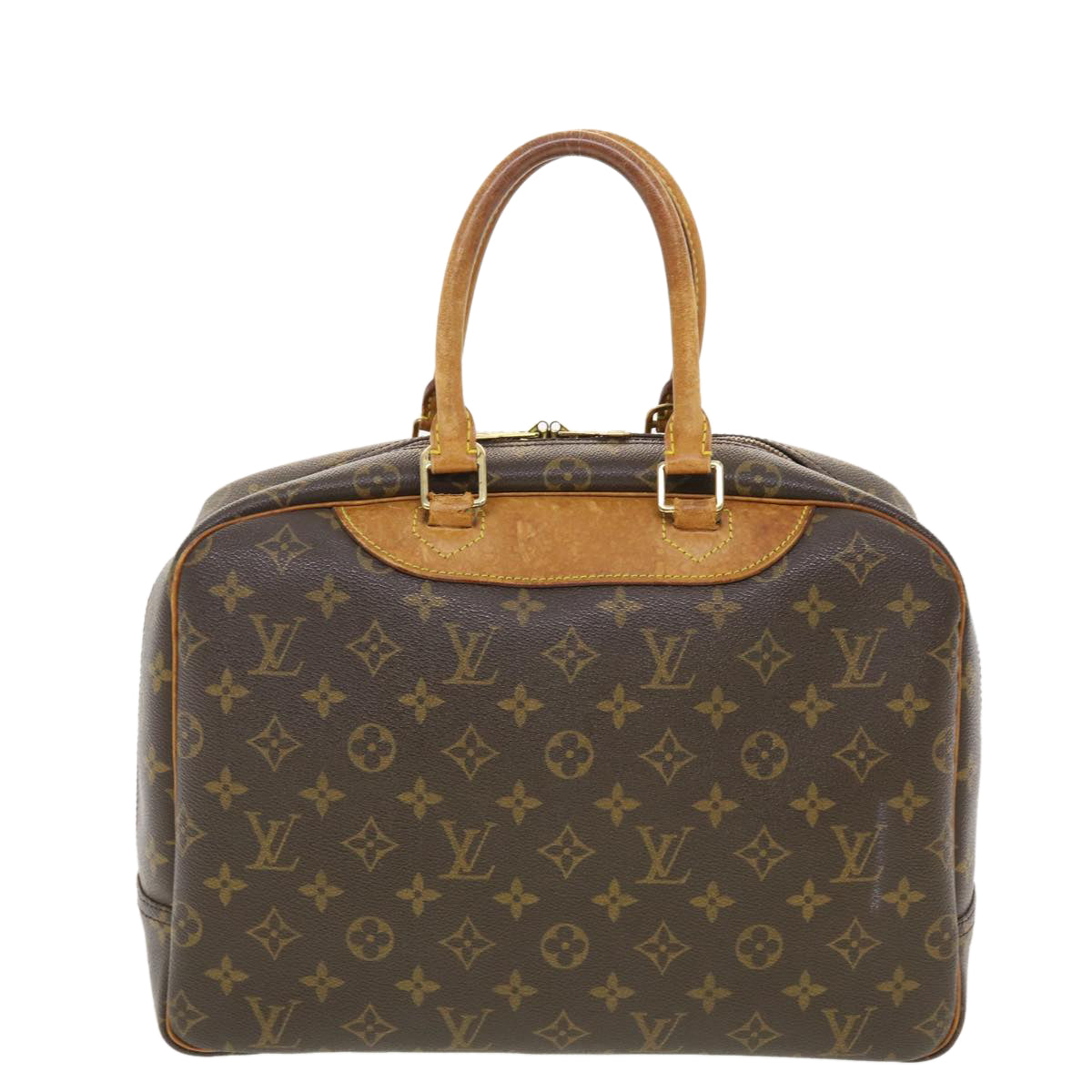 LOUIS VUITTON Monogram Deauville Hand Bag M47270 LV Auth bs4846 - 0