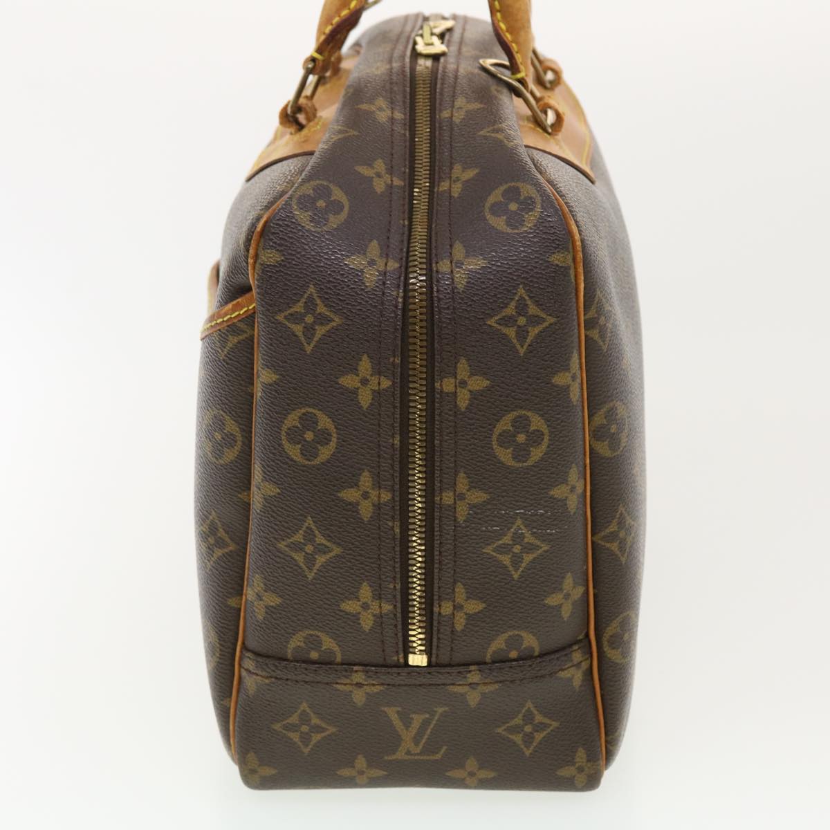 LOUIS VUITTON Monogram Deauville Hand Bag M47270 LV Auth bs4846