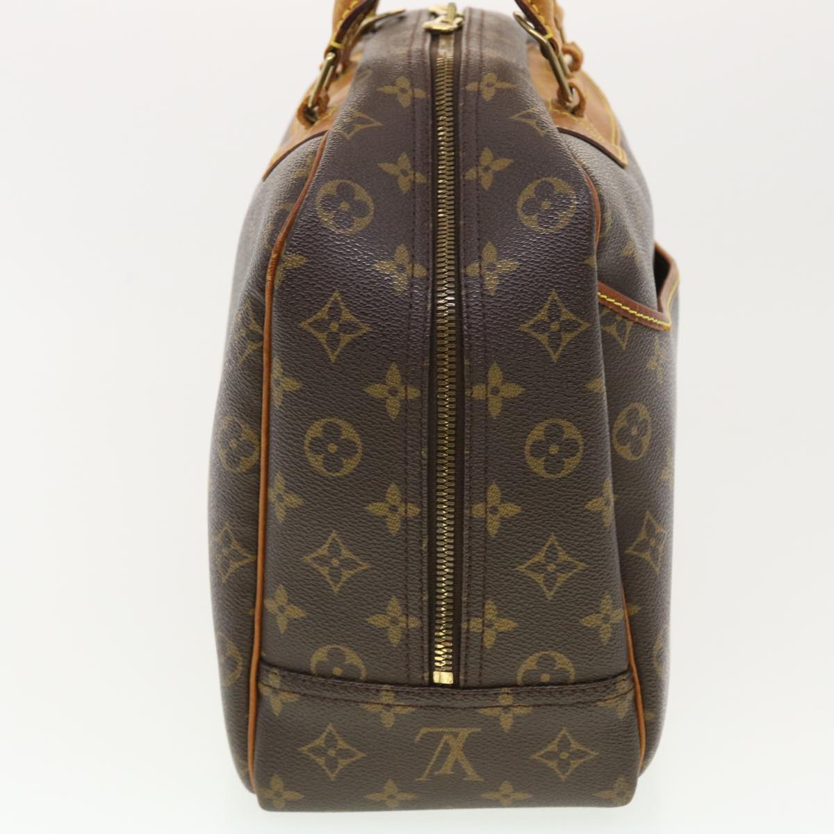 LOUIS VUITTON Monogram Deauville Hand Bag M47270 LV Auth bs4846