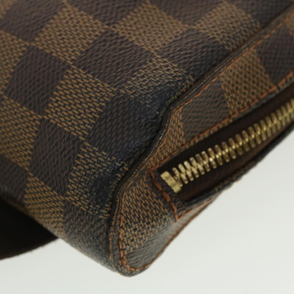 LOUIS VUITTON Damier Ebene Geronimos Shoulder Bag N51994 LV Auth bs4848