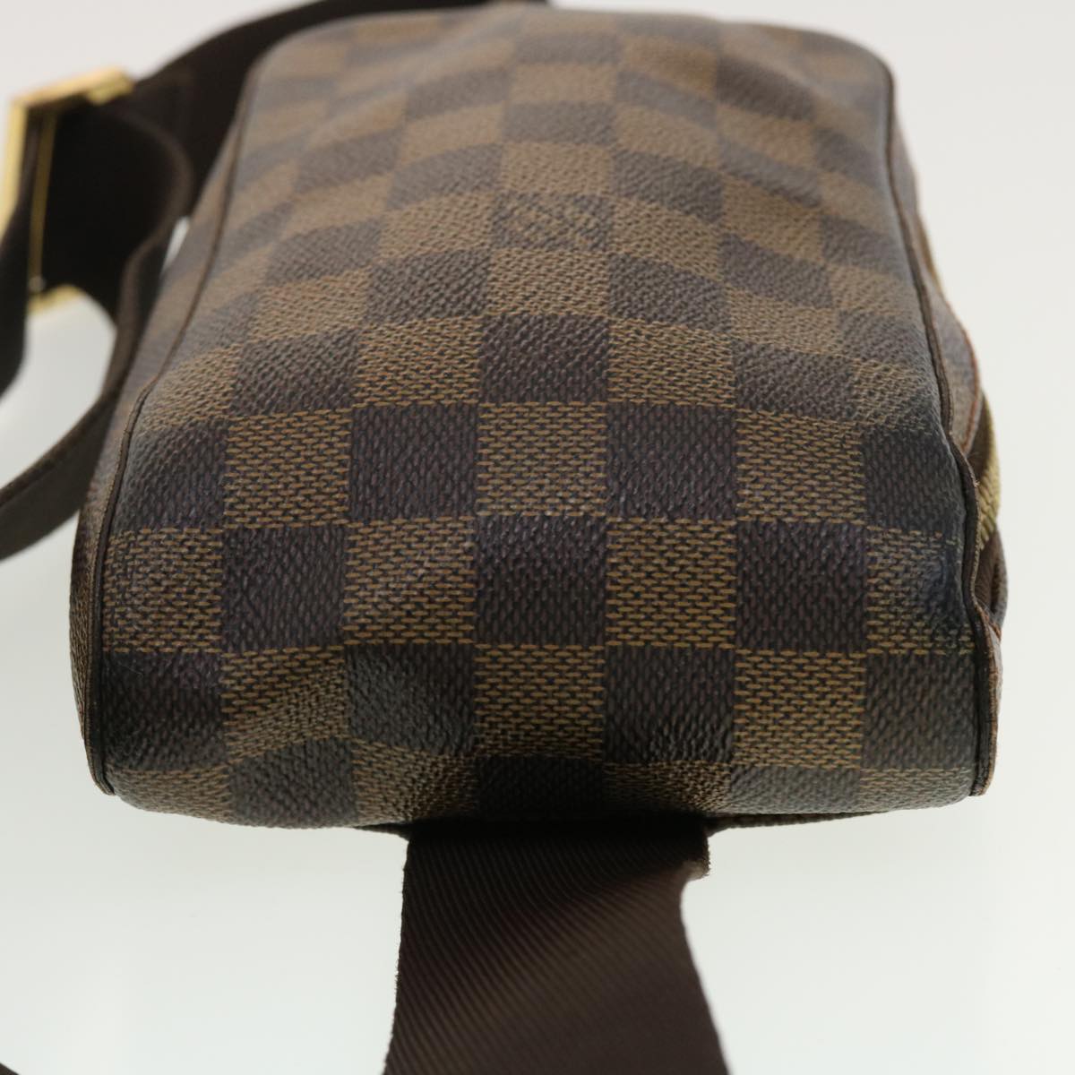 LOUIS VUITTON Damier Ebene Geronimos Shoulder Bag N51994 LV Auth bs4848