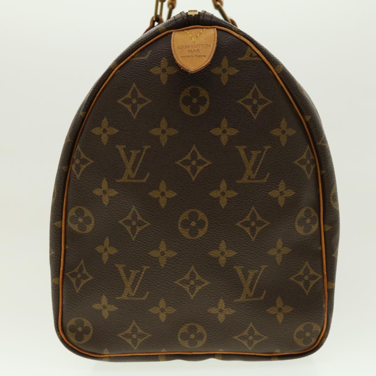 LOUIS VUITTON Monogram Speedy 35 Hand Bag M41524 LV Auth bs4849