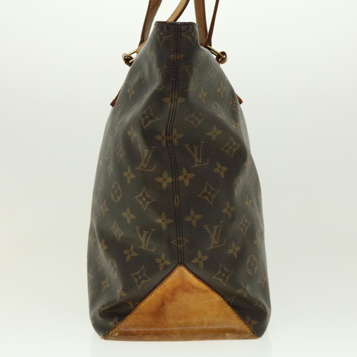 LOUIS VUITTON Monogram Cabas Mezzo Tote Bag M51151 LV Auth bs4855