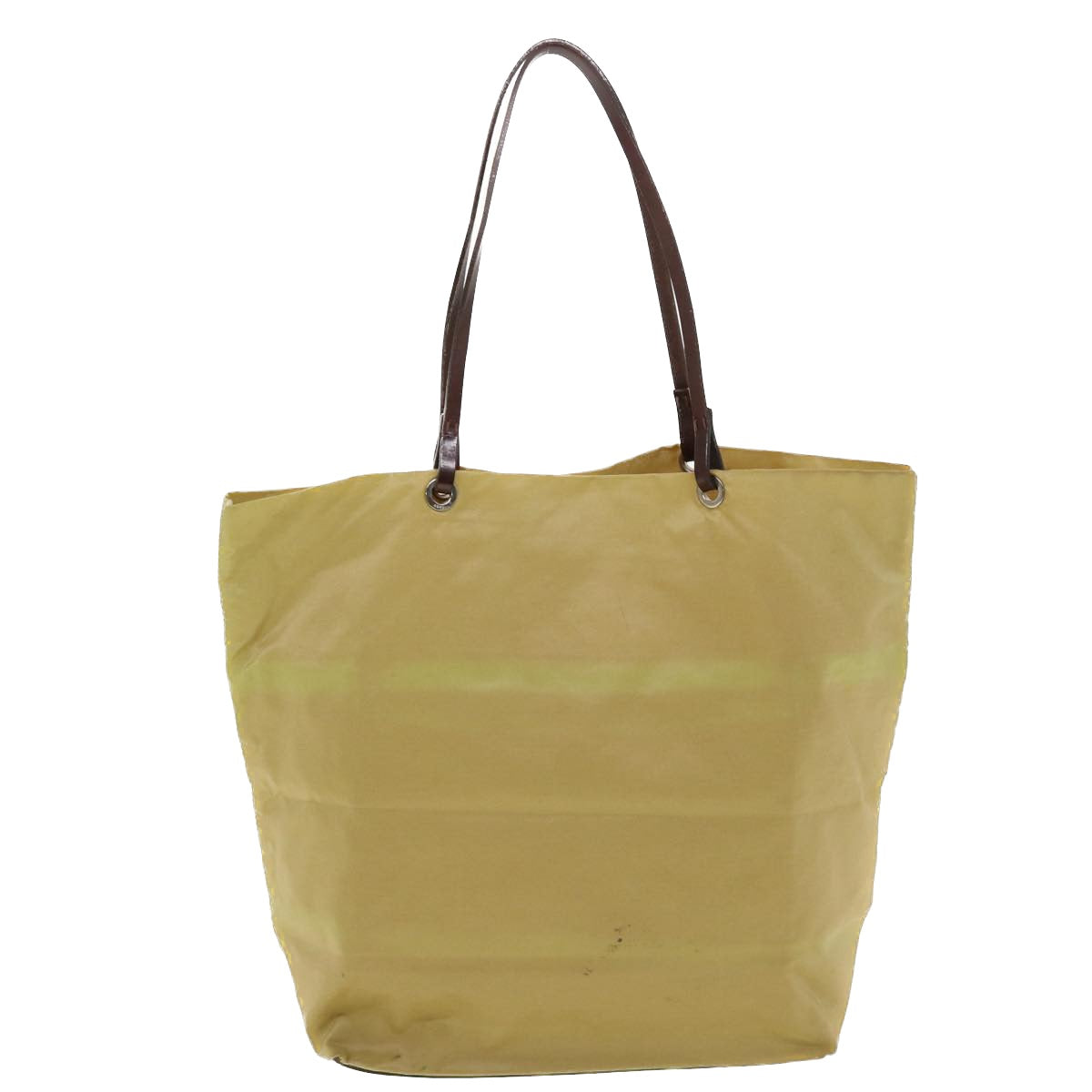 FENDI Tote Bag Nylon Khaki Auth bs4859 - 0