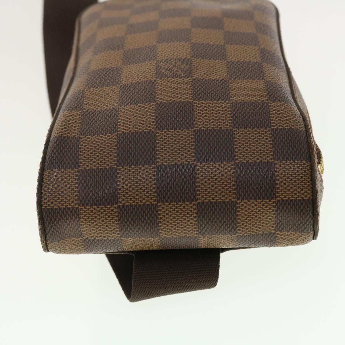 LOUIS VUITTON Damier Ebene Geronimos Shoulder Bag N51994 LV Auth bs4887