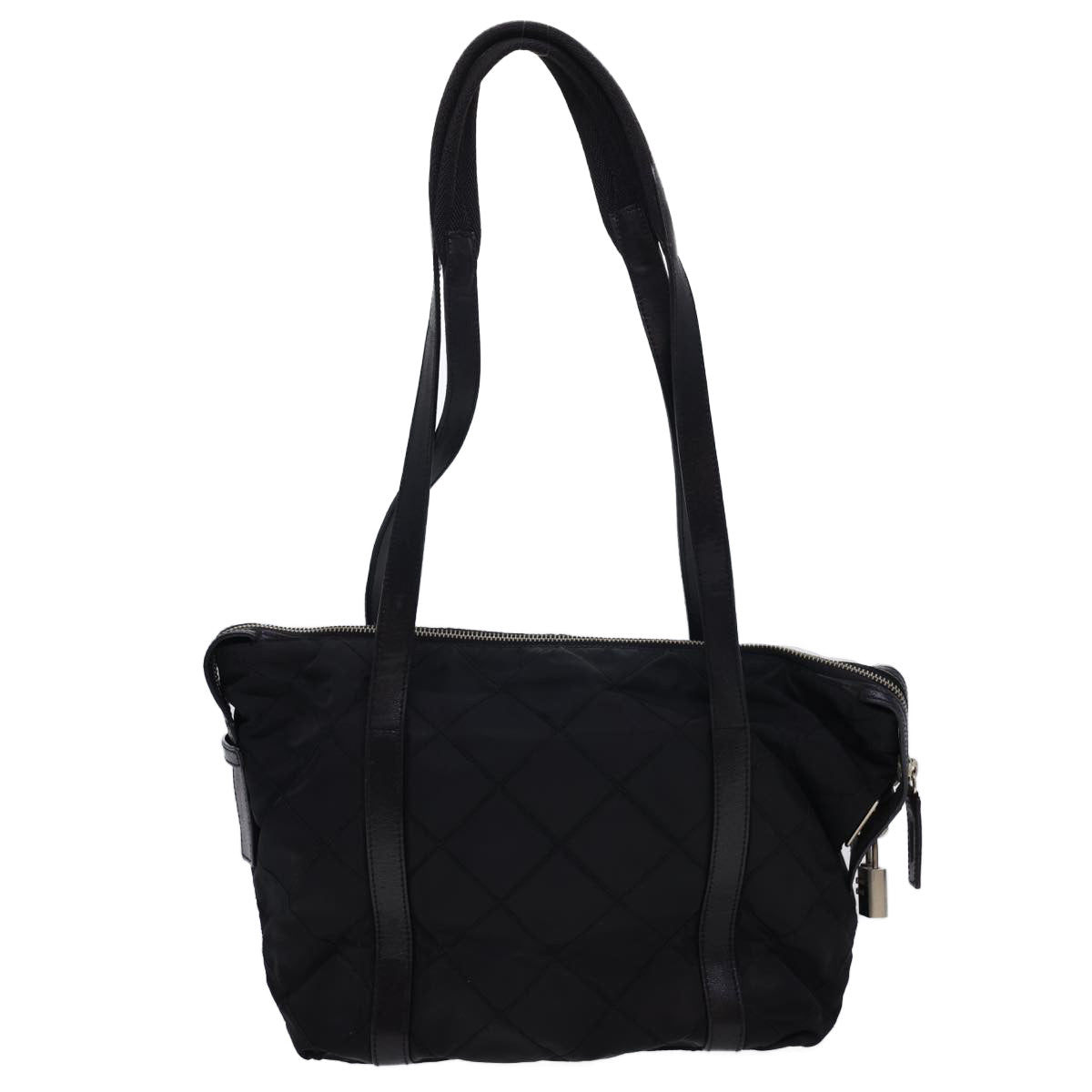 PRADA Shoulder Bag Nylon Black Auth bs4888 - 0