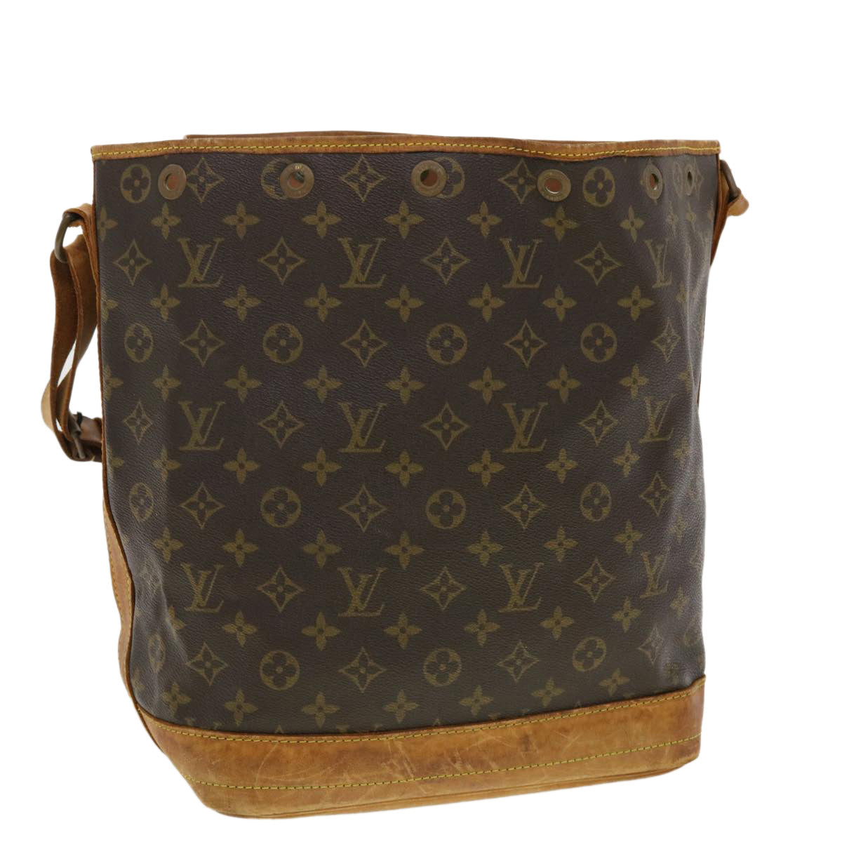 LOUIS VUITTON Monogram Noe Shoulder Bag M42224 LV Auth bs4895