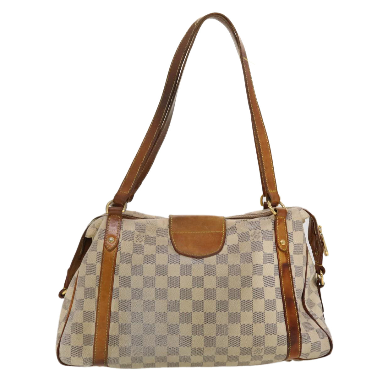 LOUIS VUITTON Damier Azur Stresa PM Tote Bag M51188 LV Auth bs4944 - 0