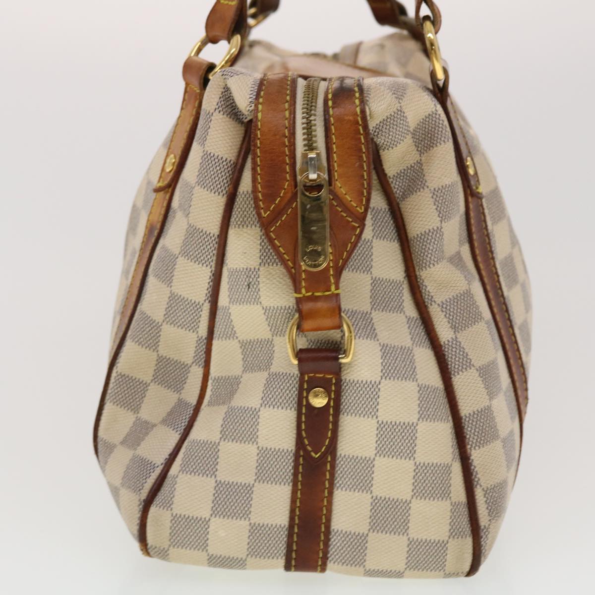 LOUIS VUITTON Damier Azur Stresa PM Tote Bag M51188 LV Auth bs4944