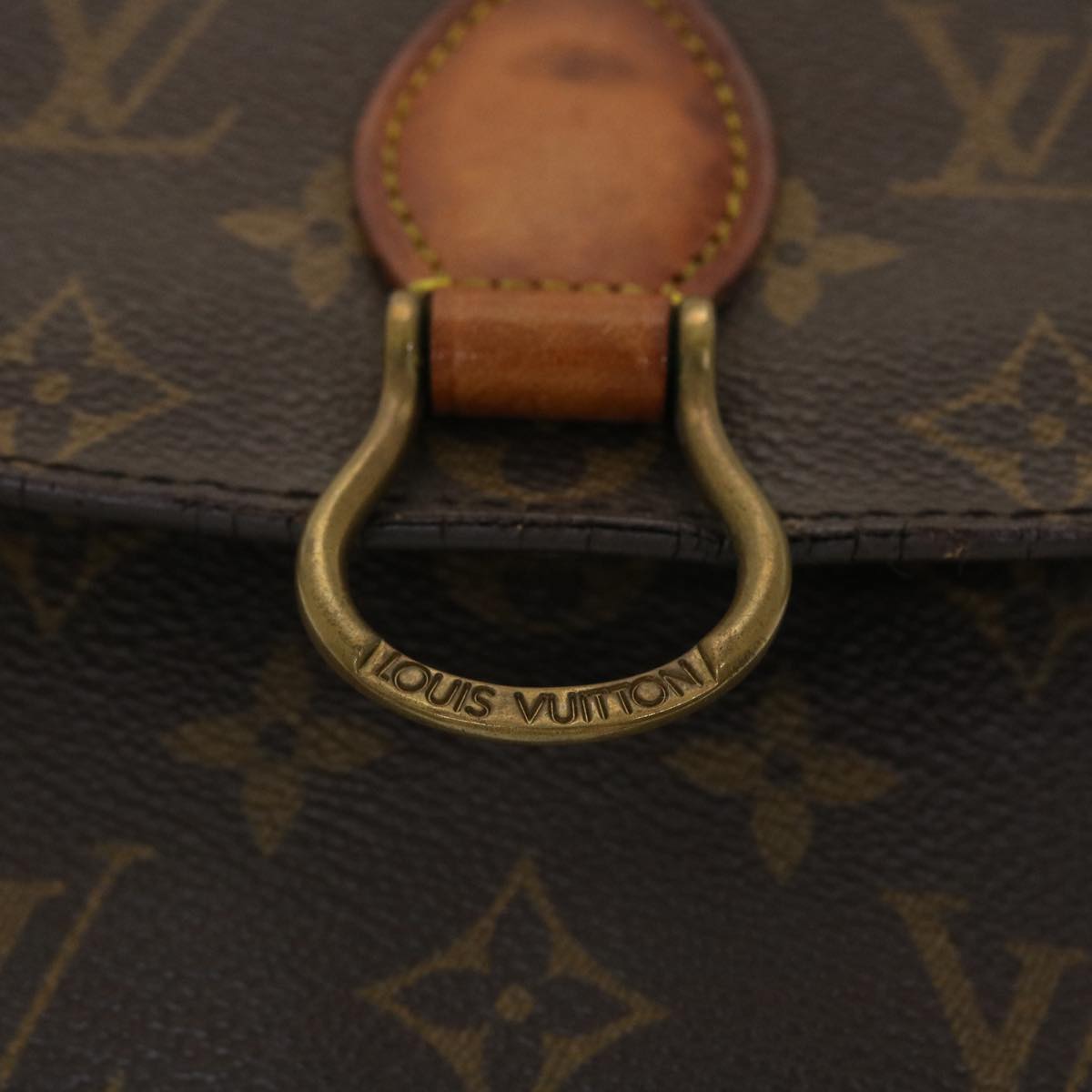 LOUIS VUITTON Monogram Saint Cloud PM Shoulder Bag M51244 LV Auth bs4947