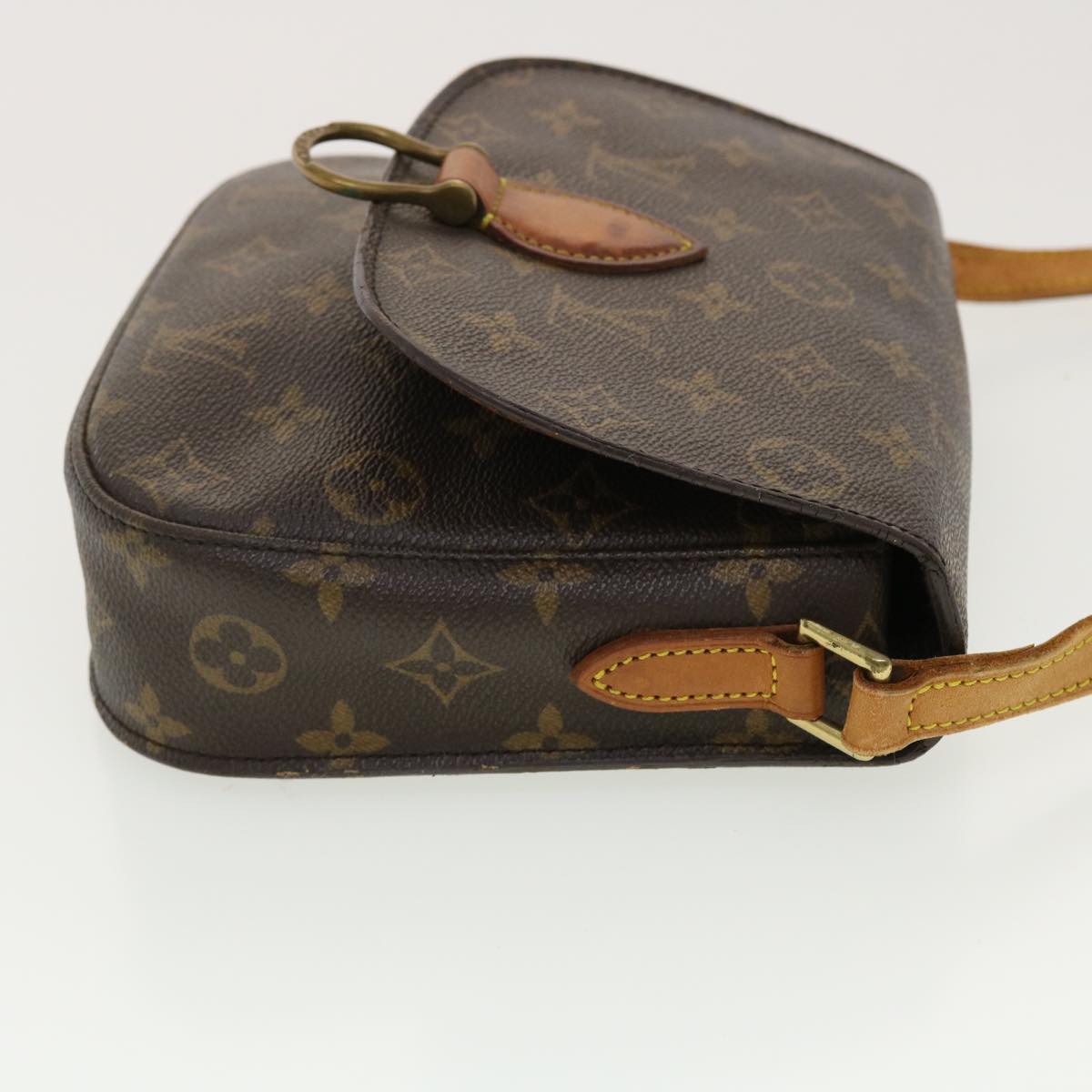 LOUIS VUITTON Monogram Saint Cloud PM Shoulder Bag M51244 LV Auth bs4947