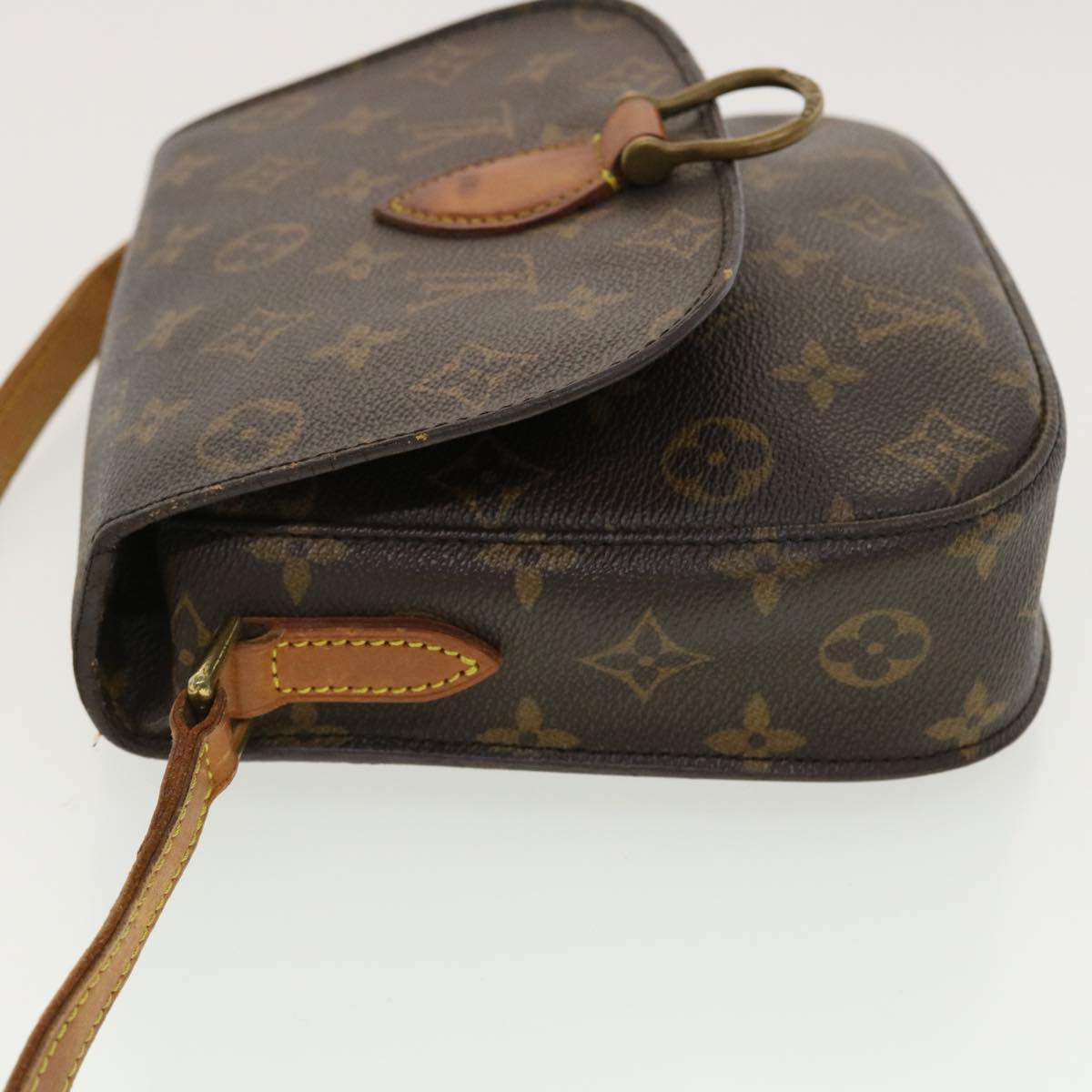 LOUIS VUITTON Monogram Saint Cloud PM Shoulder Bag M51244 LV Auth bs4947