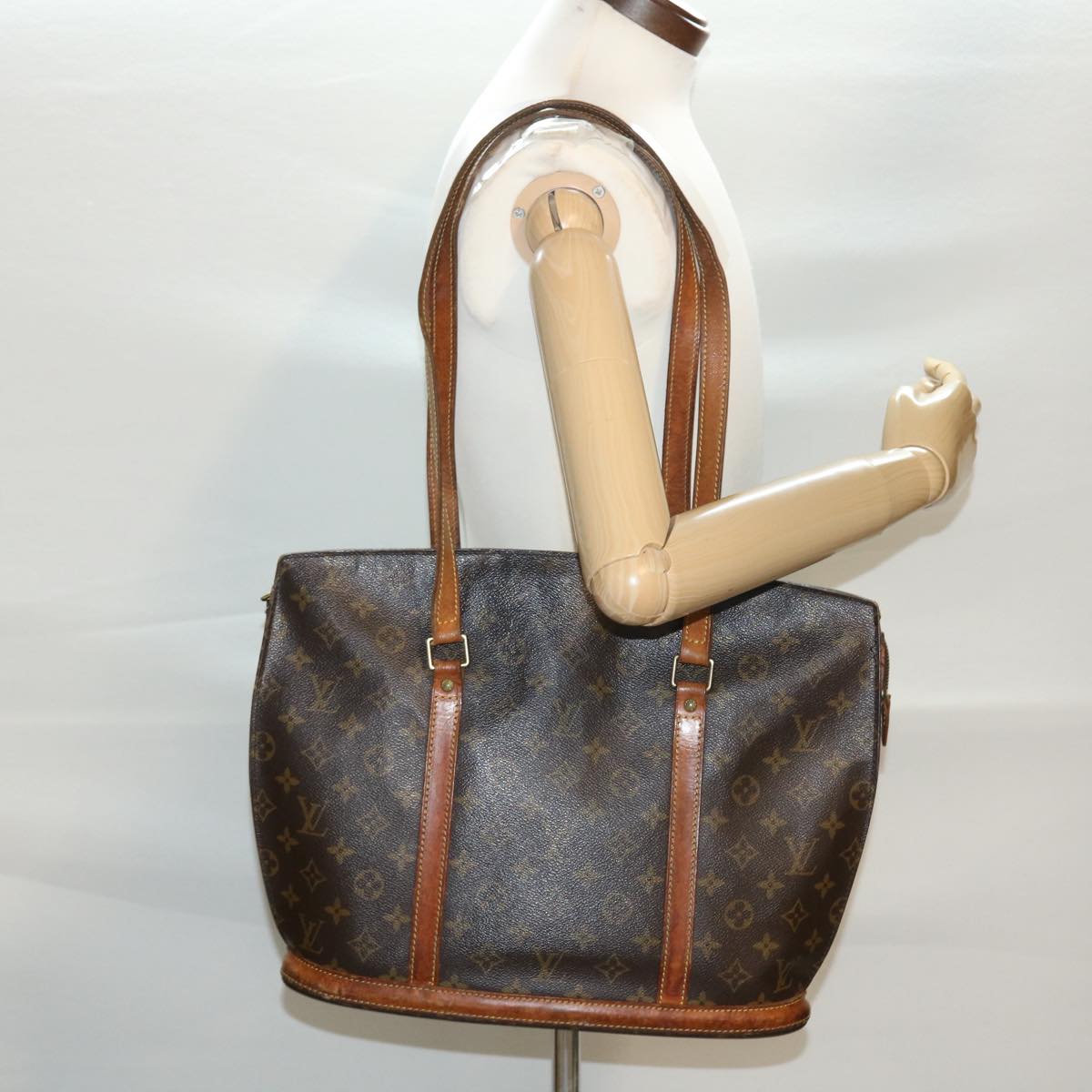 LOUIS VUITTON Monogram Babylone Tote Bag M51102 LV Auth bs4951