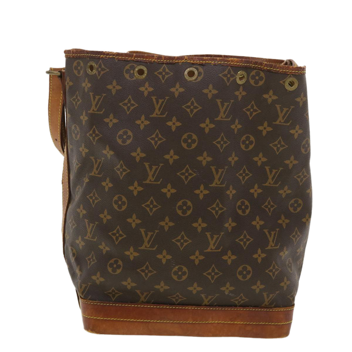 LOUIS VUITTON Monogram Noe Shoulder Bag M42224 LV Auth bs4979