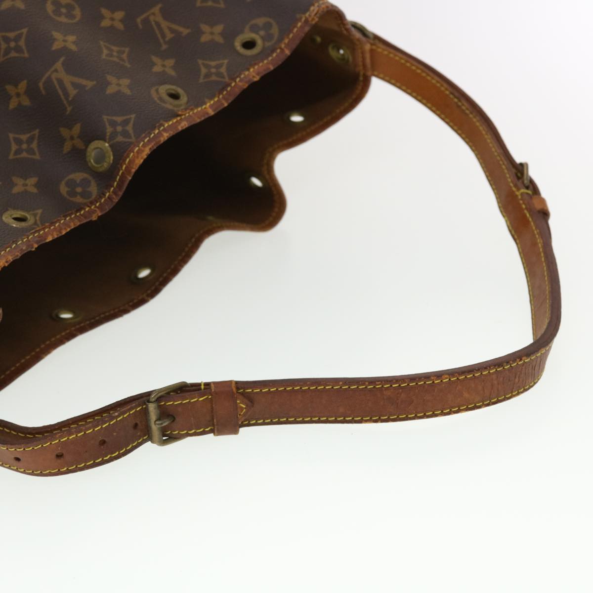 LOUIS VUITTON Monogram Noe Shoulder Bag M42224 LV Auth bs4979