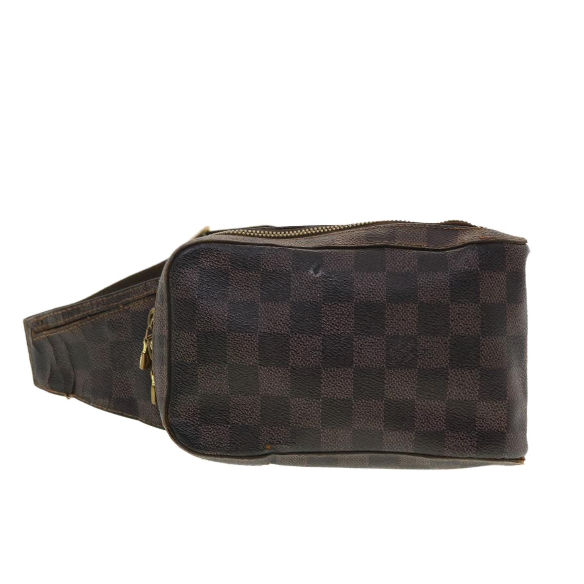 LOUIS VUITTON Damier Ebene Geronimos Shoulder Bag N51994 LV Auth bs4988