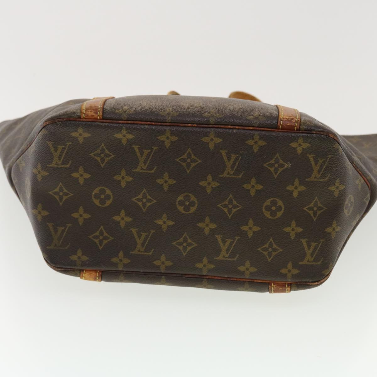 LOUIS VUITTON Monogram Sac Shopping Tote Bag M51108 LV Auth bs5010