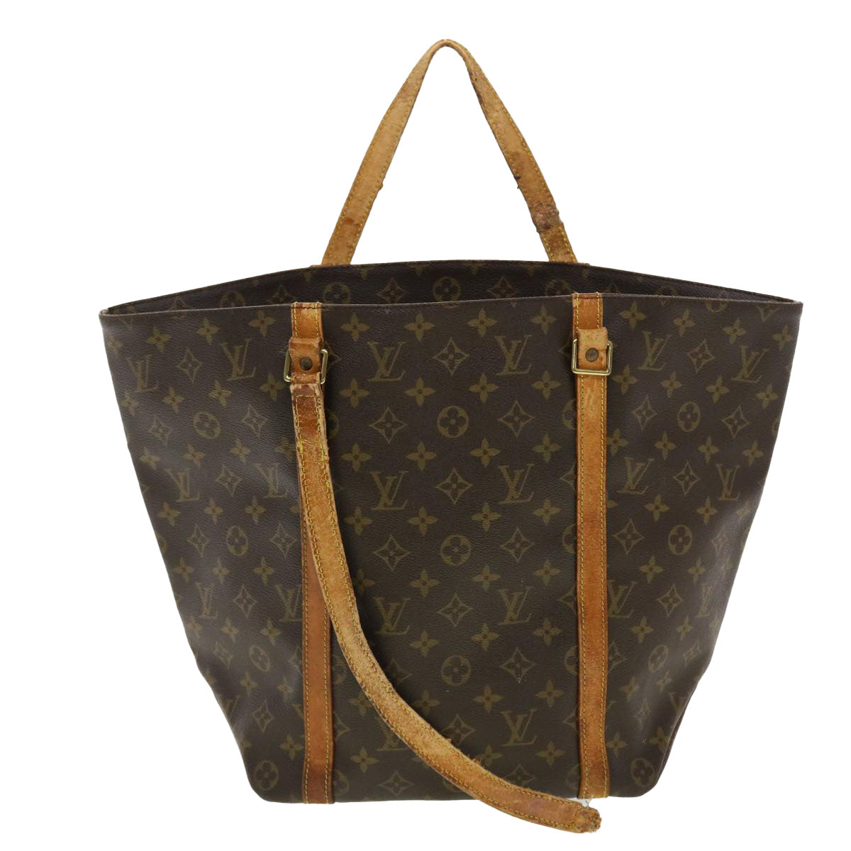 LOUIS VUITTON Monogram Sac Shopping Tote Bag M51108 LV Auth bs5010 - 0