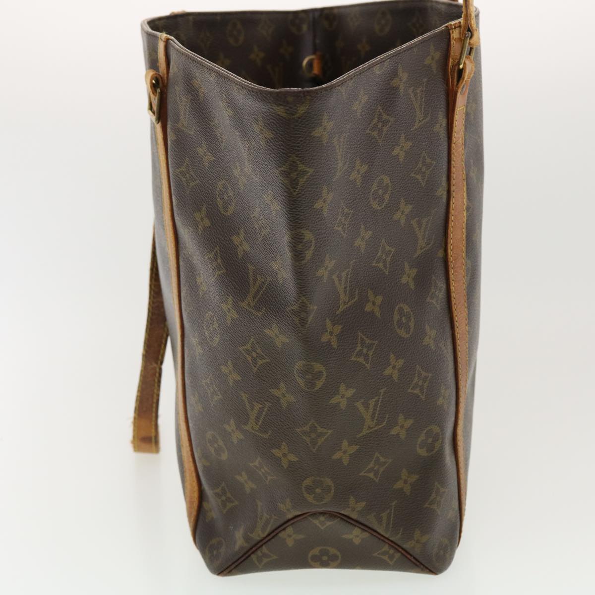 LOUIS VUITTON Monogram Sac Shopping Tote Bag M51108 LV Auth bs5010