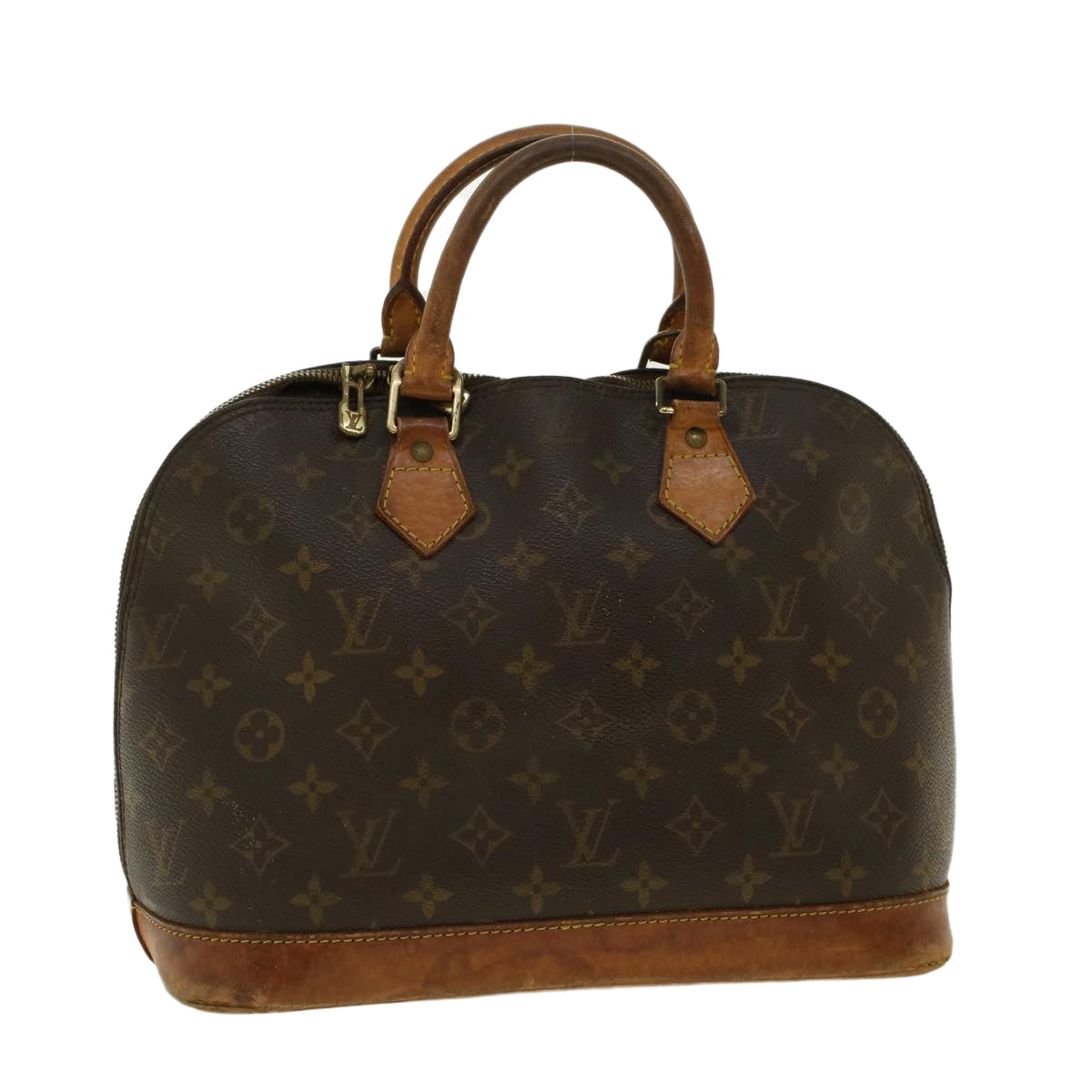 LOUIS VUITTON Monogram Alma Hand Bag M51130 LV Auth bs5052