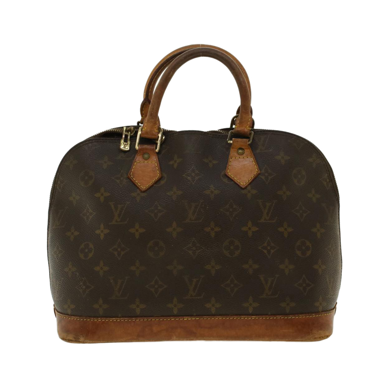 LOUIS VUITTON Monogram Alma Hand Bag M51130 LV Auth bs5052