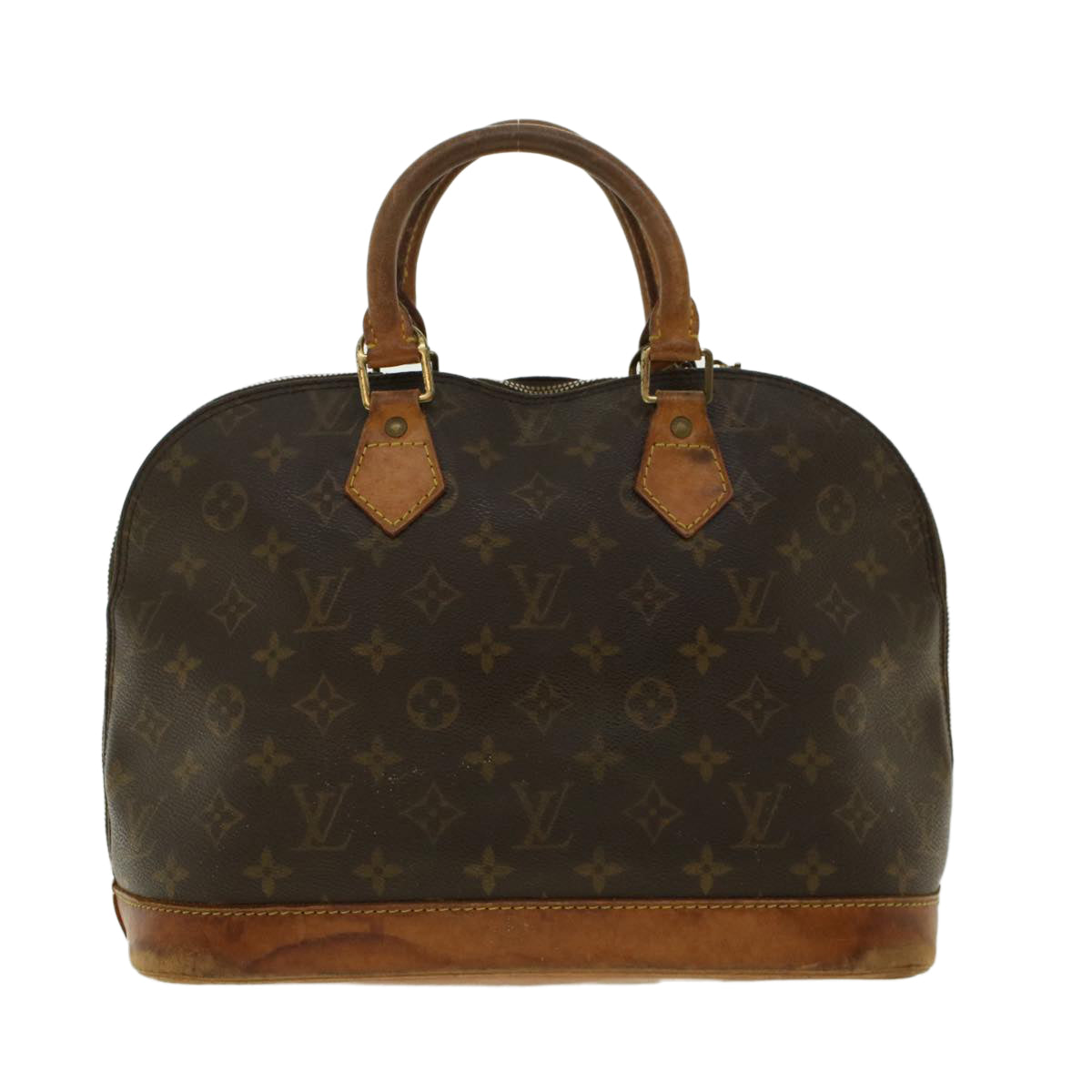 LOUIS VUITTON Monogram Alma Hand Bag M51130 LV Auth bs5052