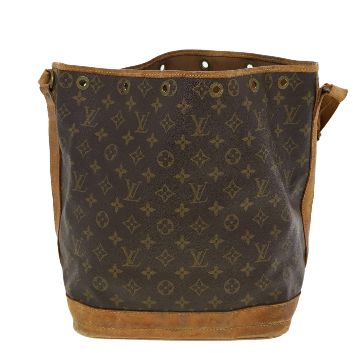 LOUIS VUITTON Monogram Noe Shoulder Bag M42224 LV Auth bs5063