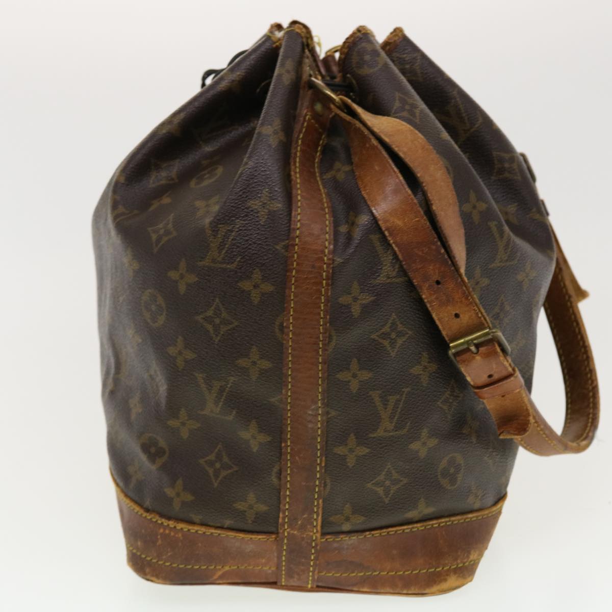 LOUIS VUITTON Monogram Noe Shoulder Bag M42224 LV Auth bs5064