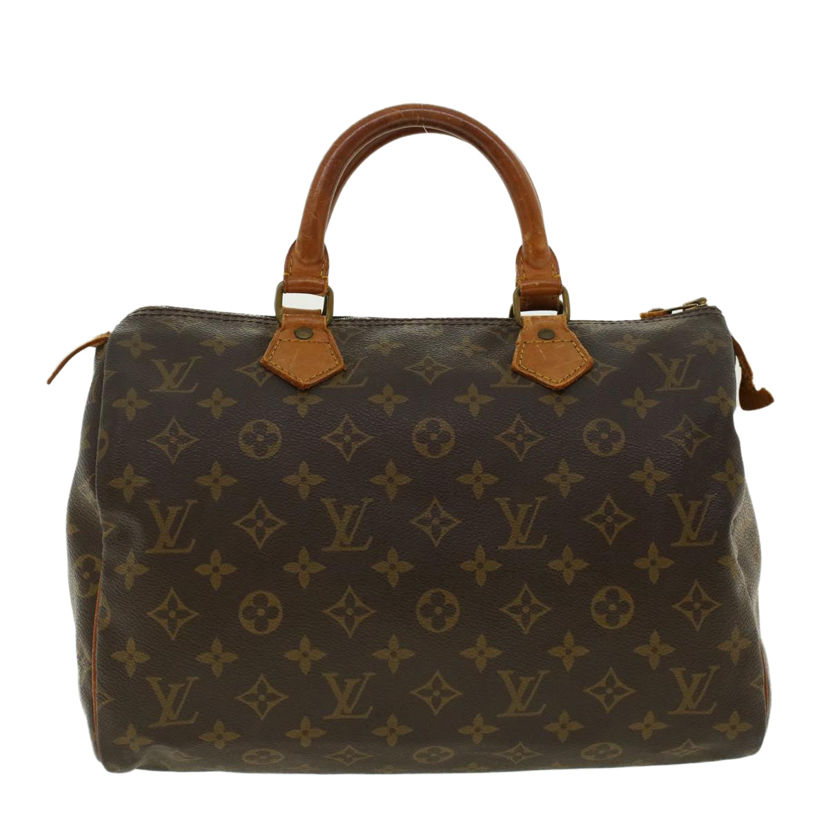 LOUIS VUITTON Monogram Speedy 30 Hand Bag M41526 LV Auth bs5065