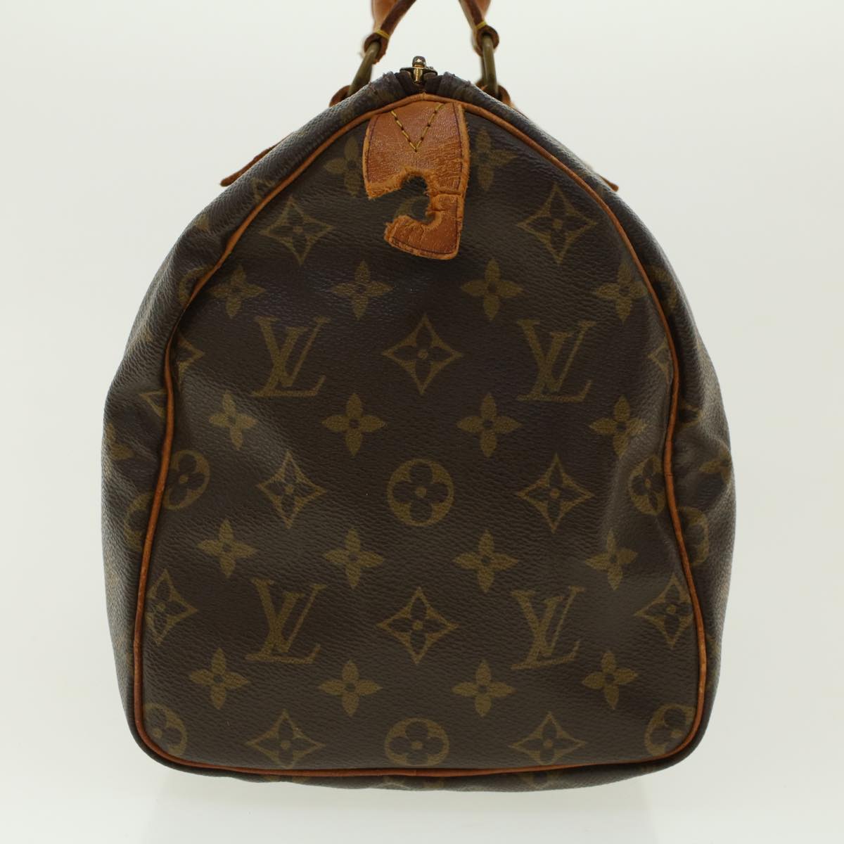 LOUIS VUITTON Monogram Speedy 30 Hand Bag M41526 LV Auth bs5065