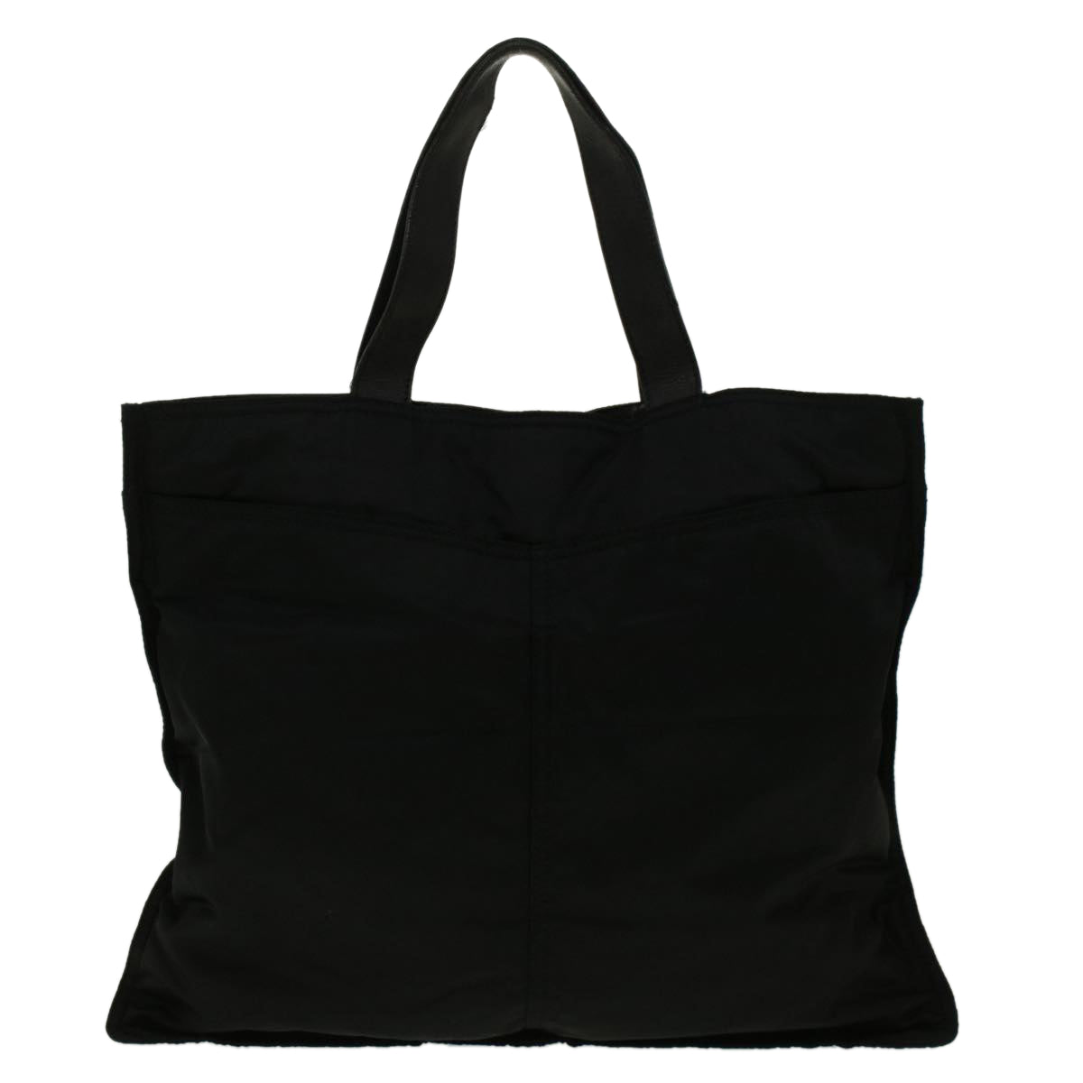 PRADA Hand Bag Nylon Black Auth bs5151 - 0