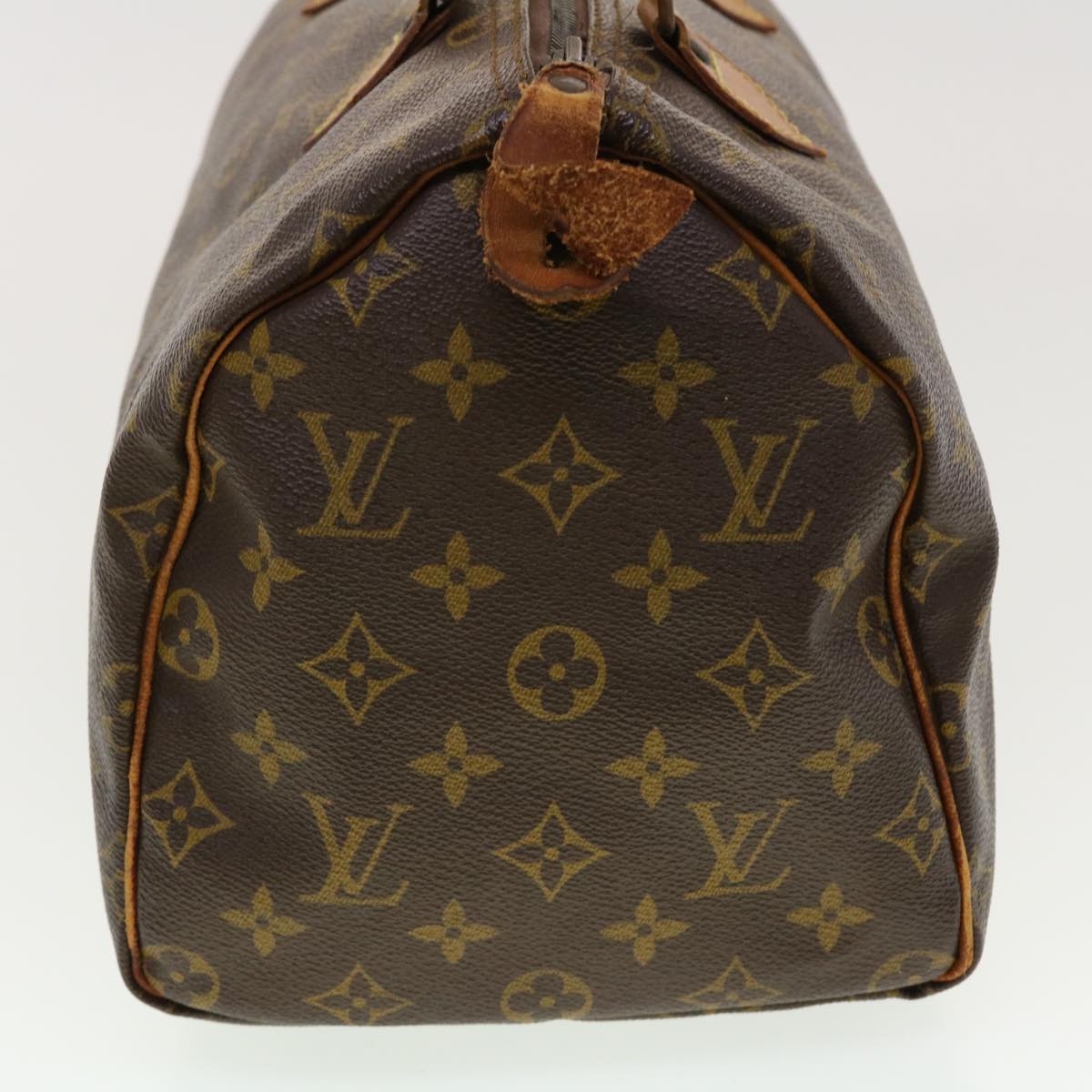 LOUIS VUITTON Monogram Speedy 30 Hand Bag M41526 LV Auth bs5182