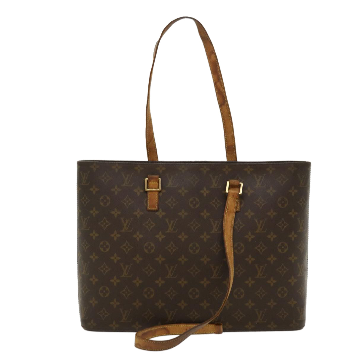 LOUIS VUITTON Monogram Luco Tote Bag M51155 LV Auth bs5233