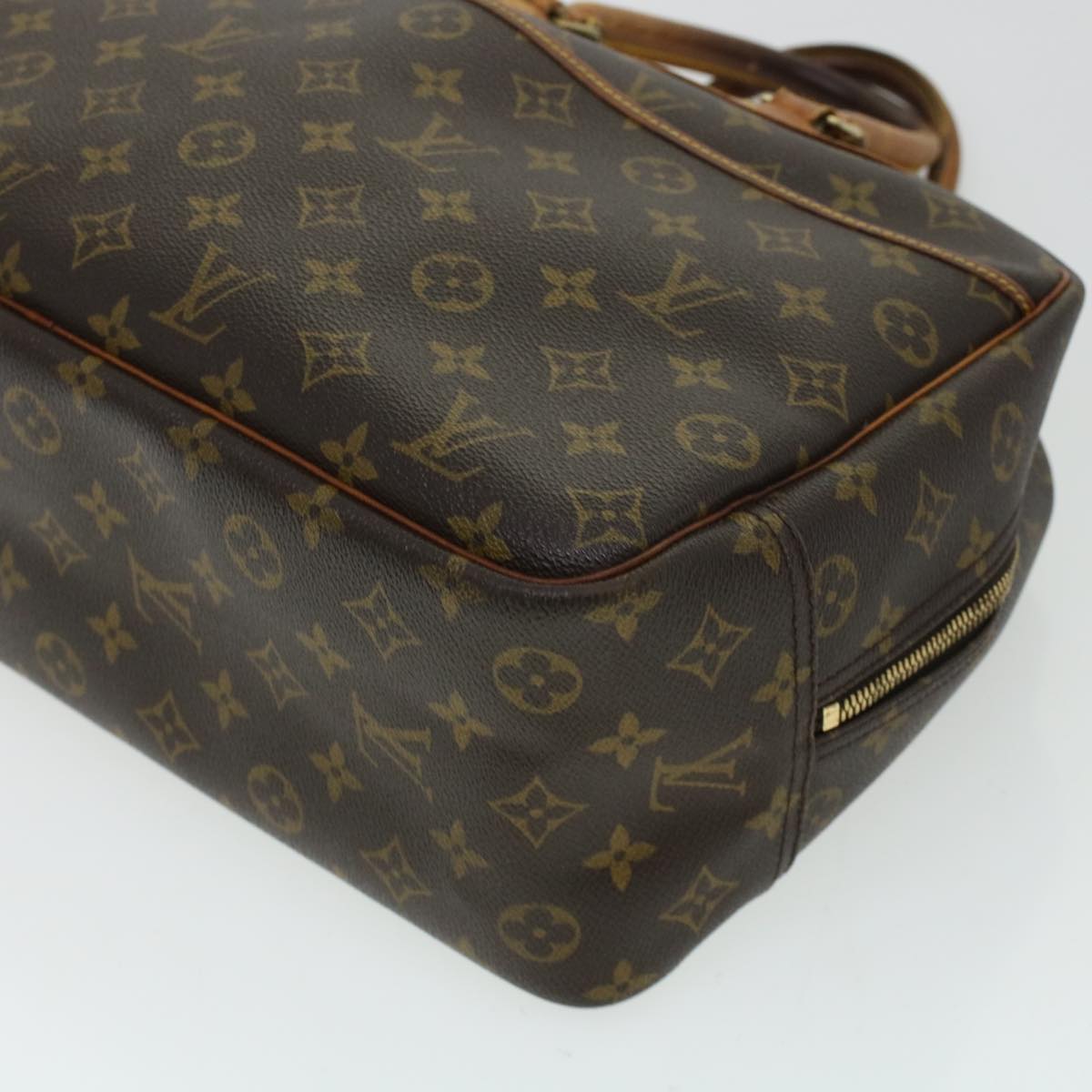 LOUIS VUITTON Monogram Deauville Hand Bag M47270 LV Auth bs5240