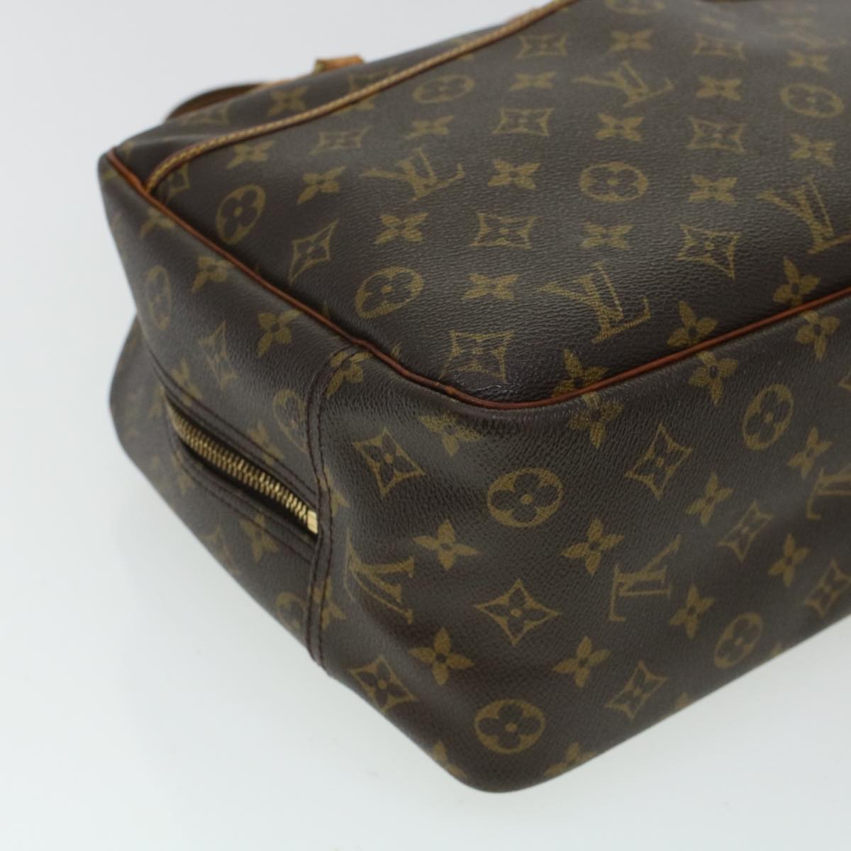 LOUIS VUITTON Monogram Deauville Hand Bag M47270 LV Auth bs5240