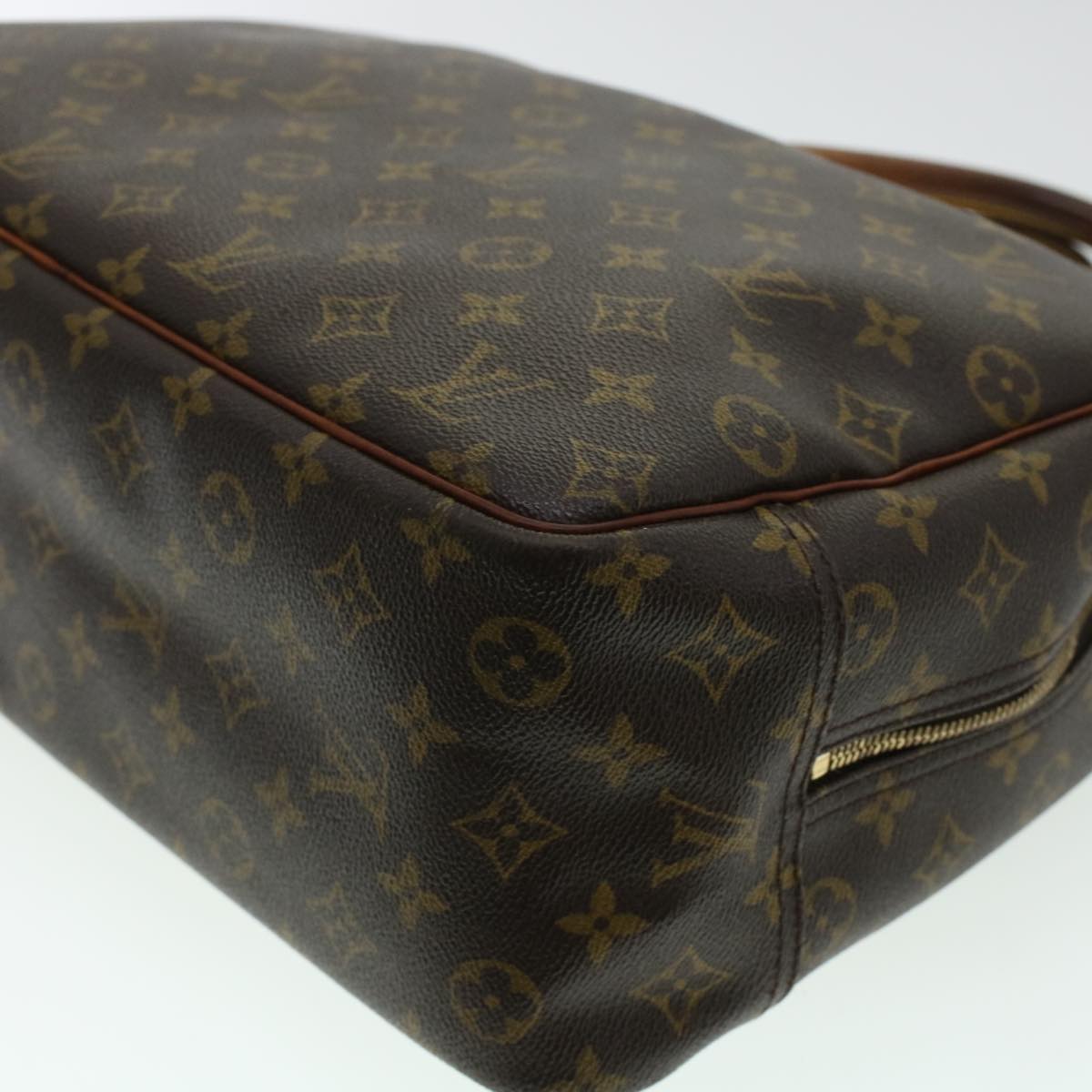 LOUIS VUITTON Monogram Deauville Hand Bag M47270 LV Auth bs5240