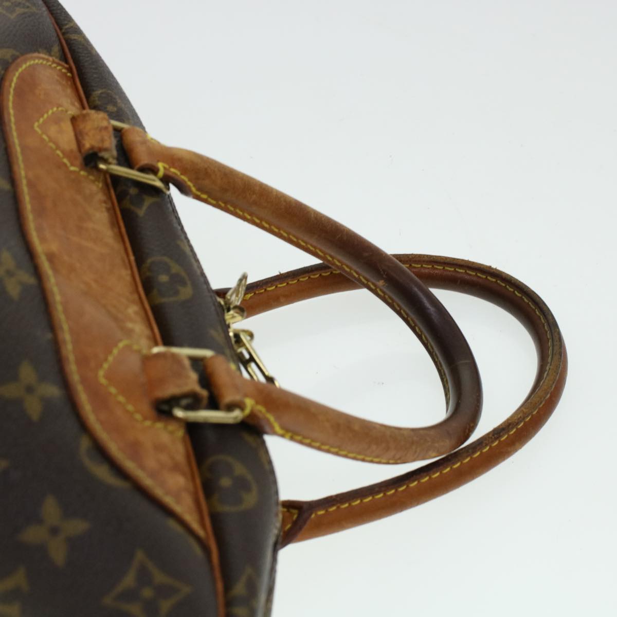 LOUIS VUITTON Monogram Deauville Hand Bag M47270 LV Auth bs5240