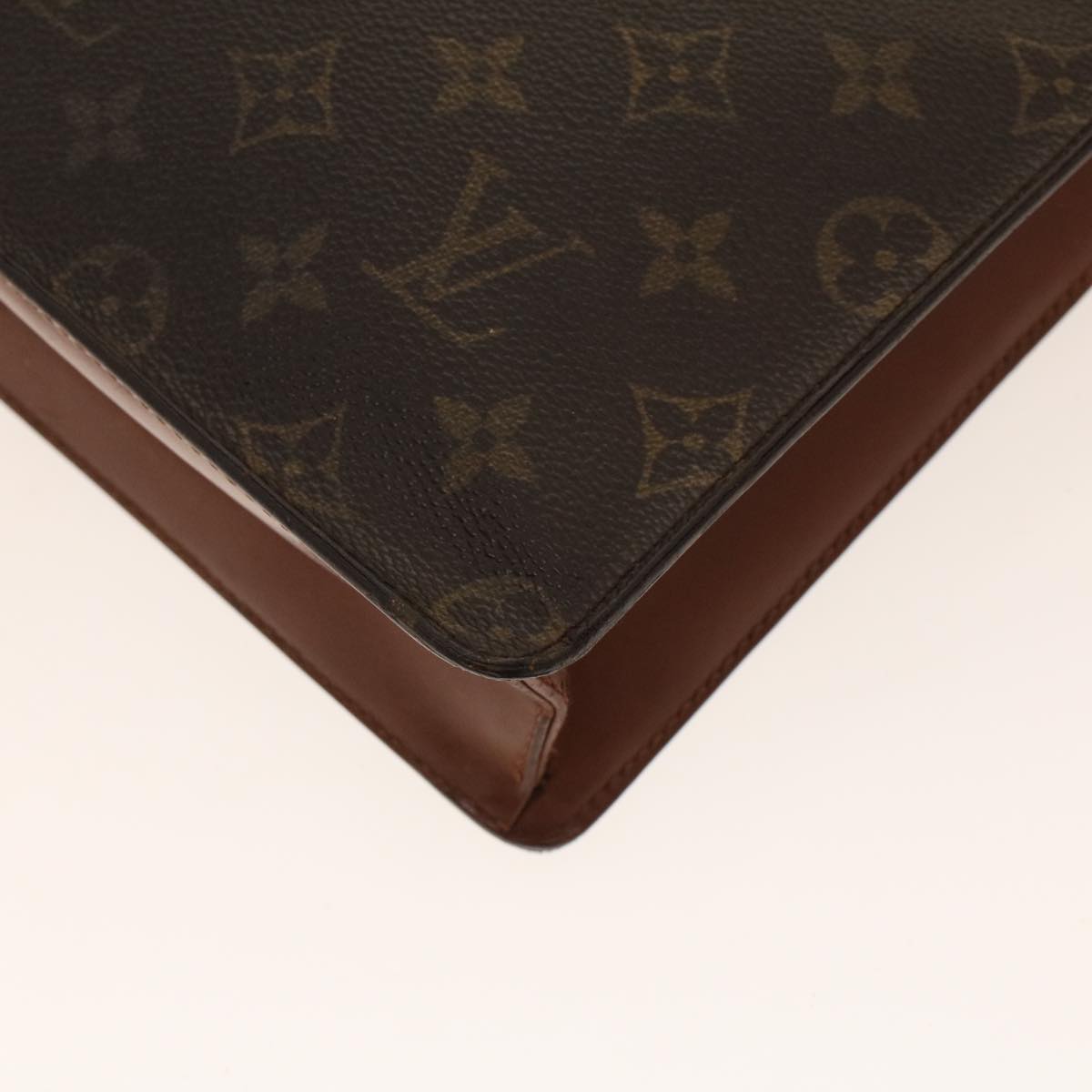 LOUIS VUITTON Monogram Pochette Homme Clutch Bag M51795 LV Auth bs5241