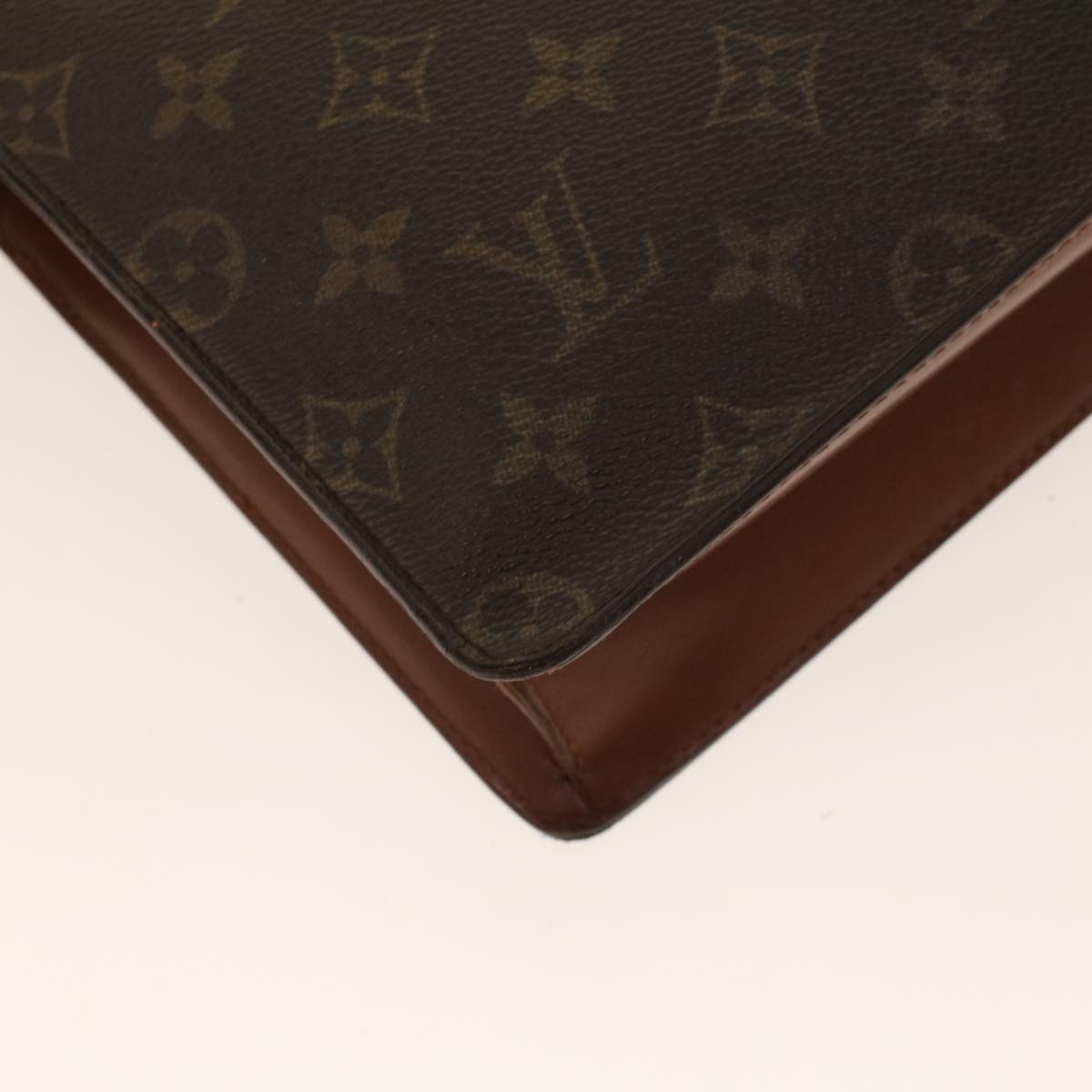 LOUIS VUITTON Monogram Pochette Homme Clutch Bag M51795 LV Auth bs5241