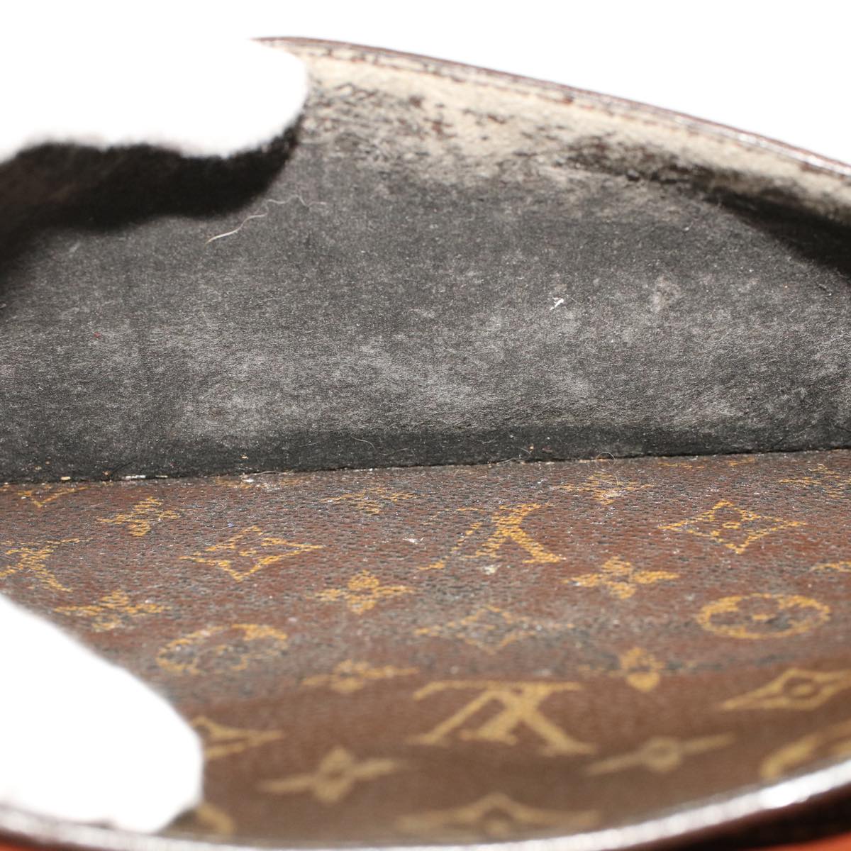 LOUIS VUITTON Monogram Pochette Homme Clutch Bag M51795 LV Auth bs5241